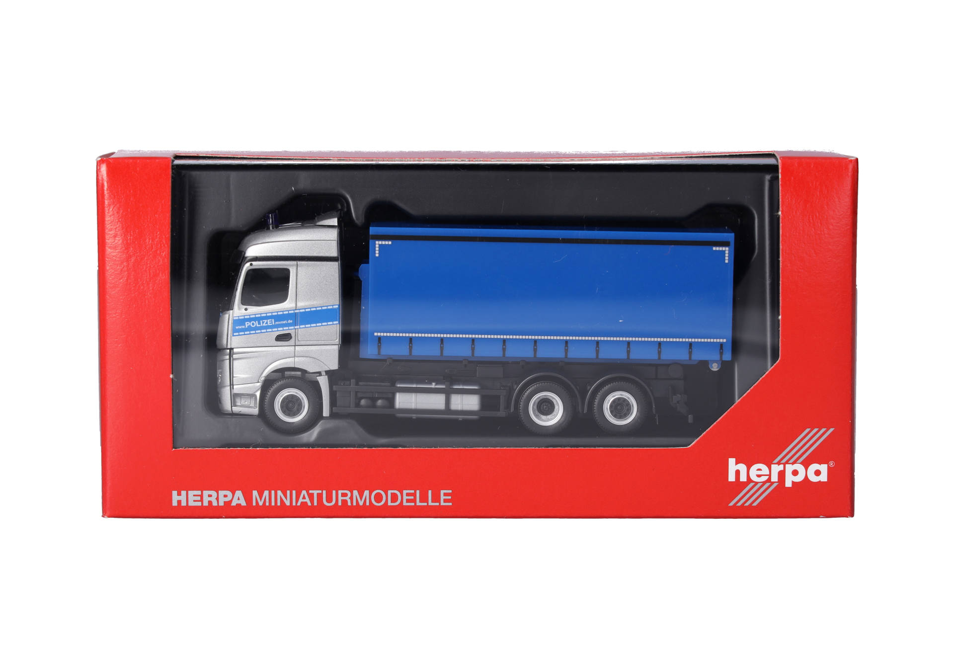 Mercedes-Benz Actros Streamspace, interchangeable truck "riot police Mecklenburg Western Pomerania"
