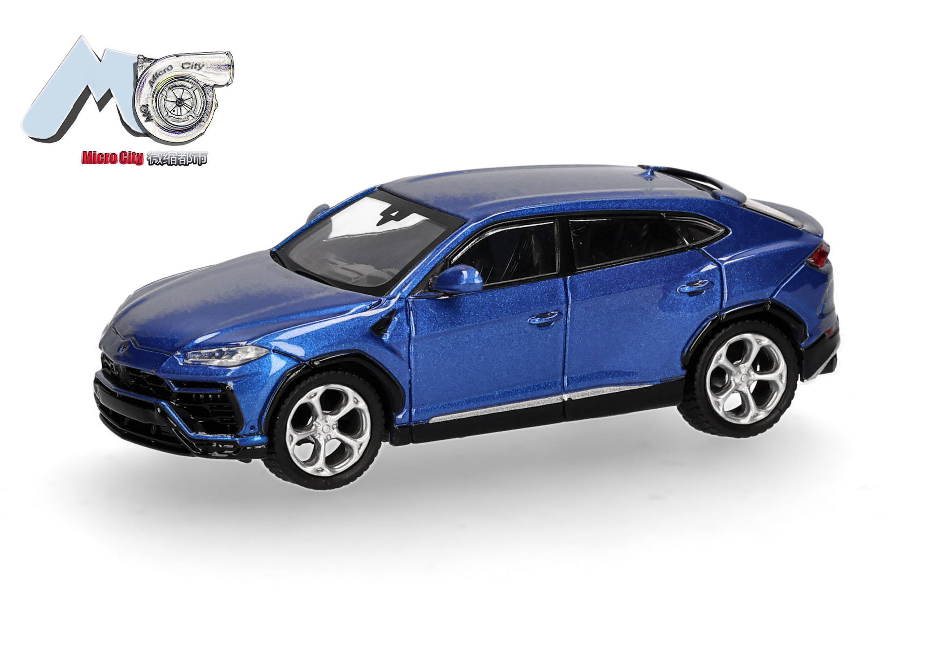 toy car, die-cast, blue, SUV, model car