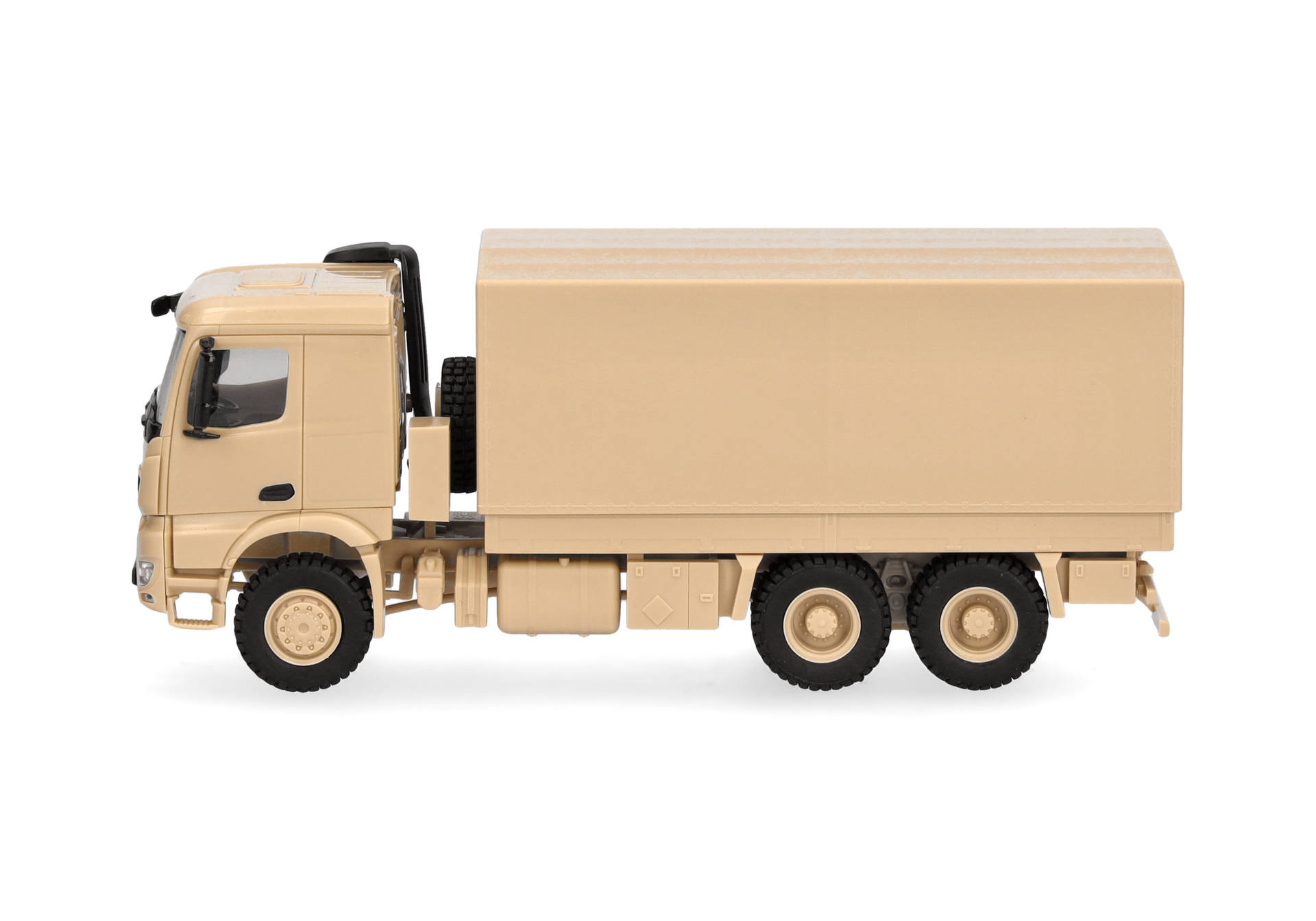 Mercedes-Benz Arocs 6x6 Pritsche/Plane, sandbeige undekoriert