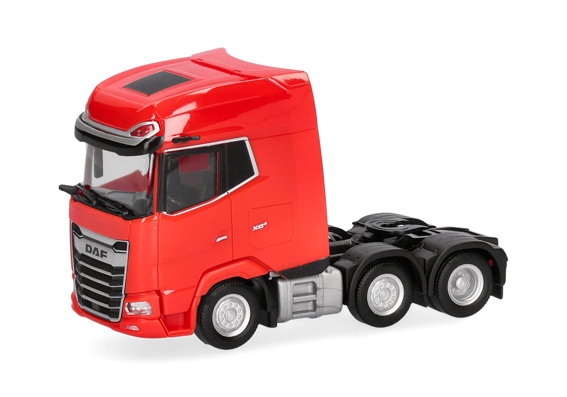 truck, tractor, red, cab, toy