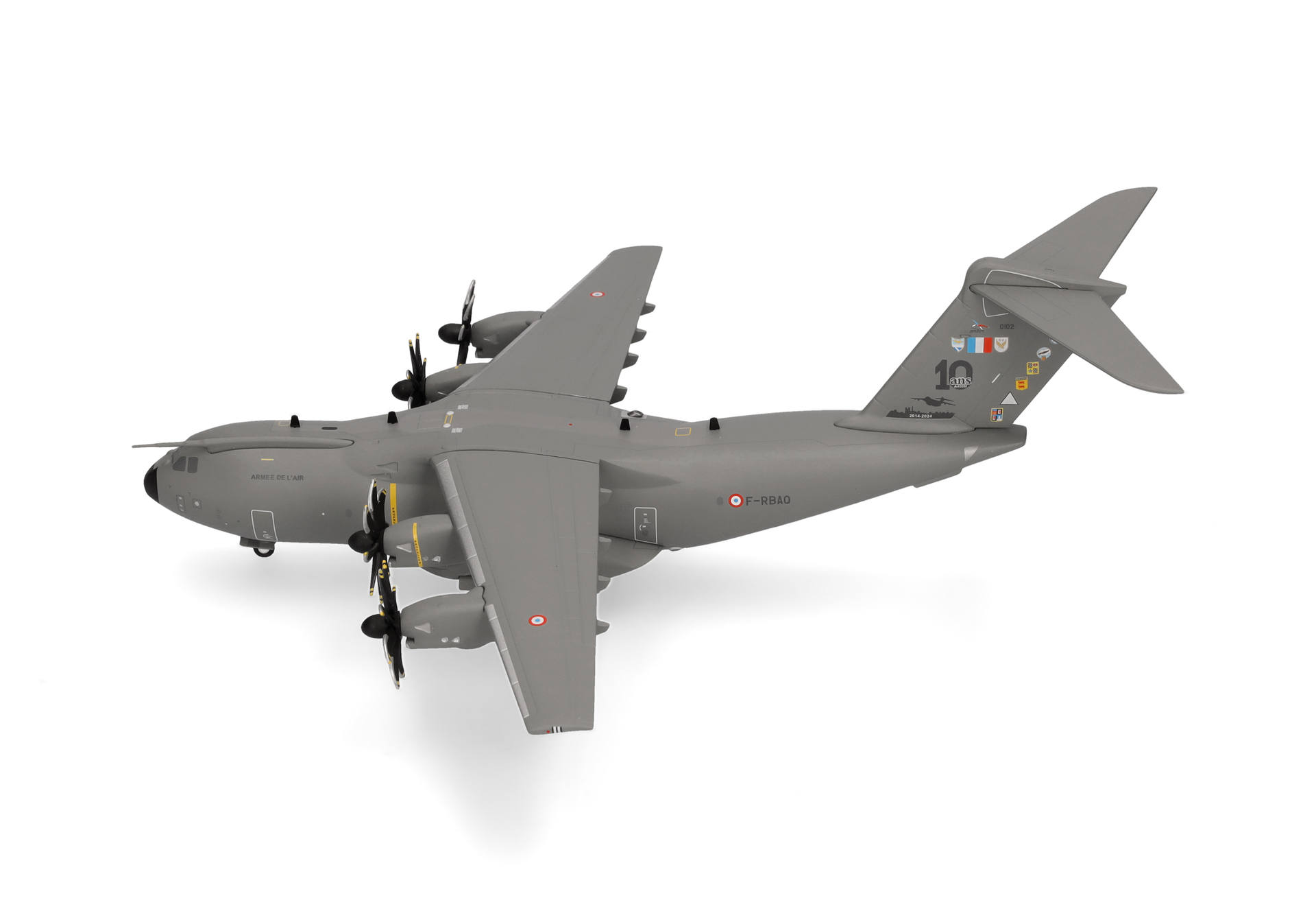French Air Force - Escadron de Transport 1/61 Touraine – BA 123, Orléans-Bricy "10 Years of A400M"