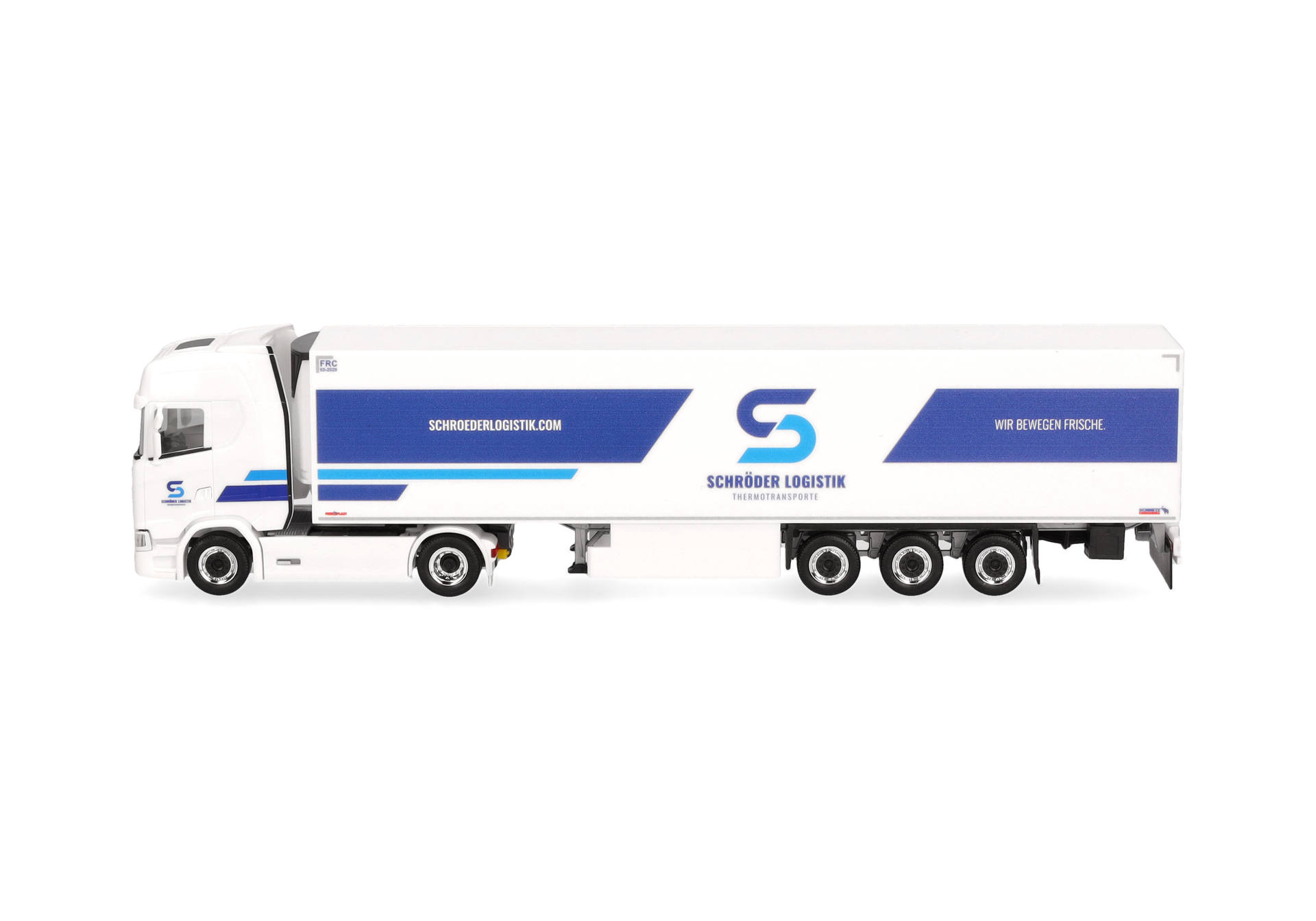 Scania CS20 HD Kühlkoffer-Sattelzug  „Schröder Logistik GmbH“
