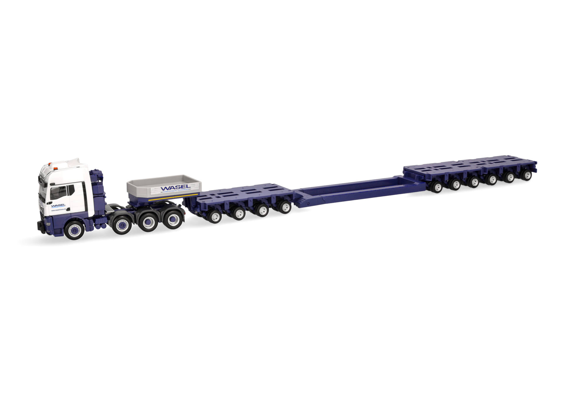 MAN TGX GX Tieflade-Sattelzug "Wasel"