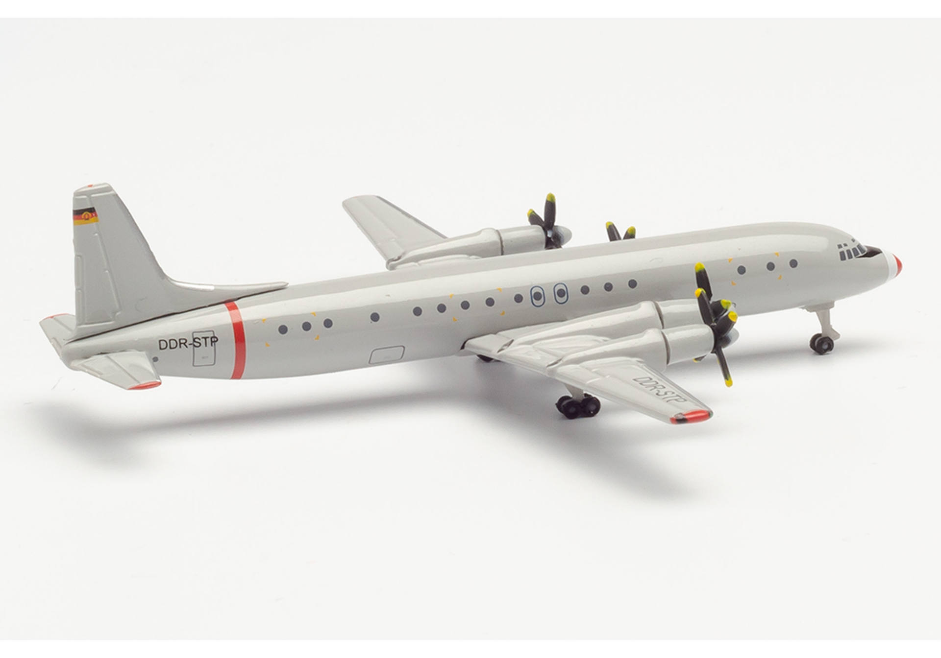 Interflug Technische Prüfung - Flugsicherung Ilyushin IL-18 "Graue Maus"