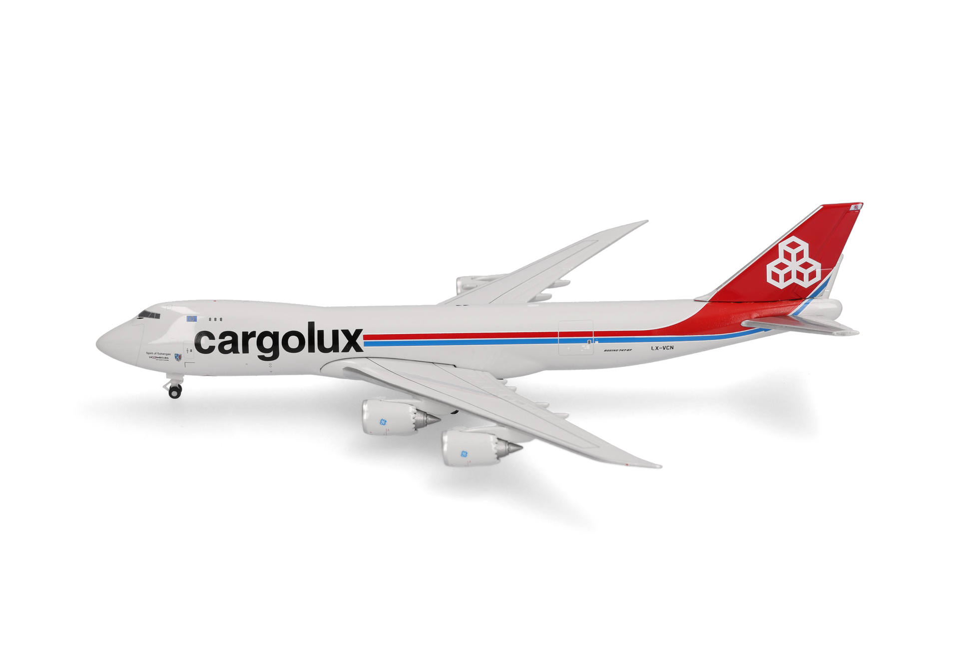 Cargolux Boeing 747-8F  – LX-VCN "Spirit of Schengen"