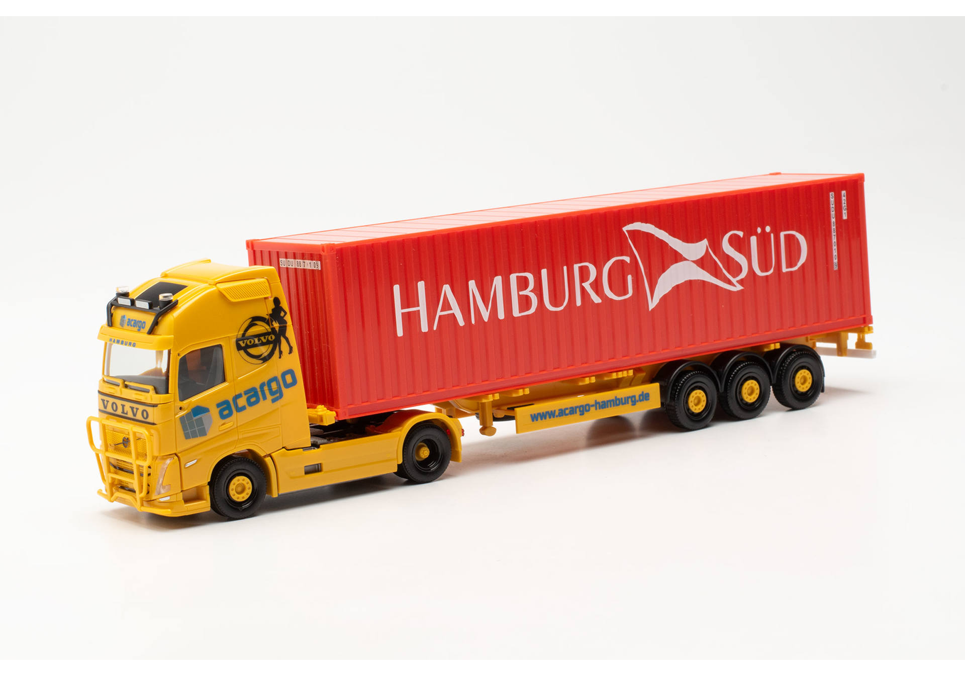 Volvo FH Gl. XL 2020 Container-Sattelzug „Acargo/Hamburg Süd“ (Hamburg)