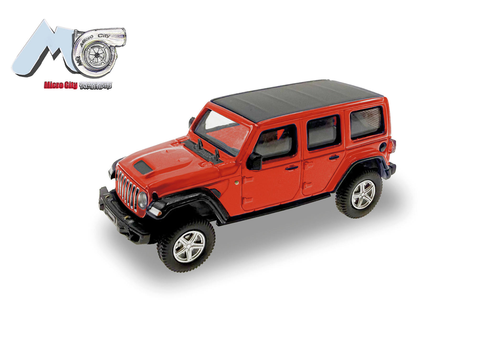 MicroCity: Jeep Wrangler, rot (ab 2017)