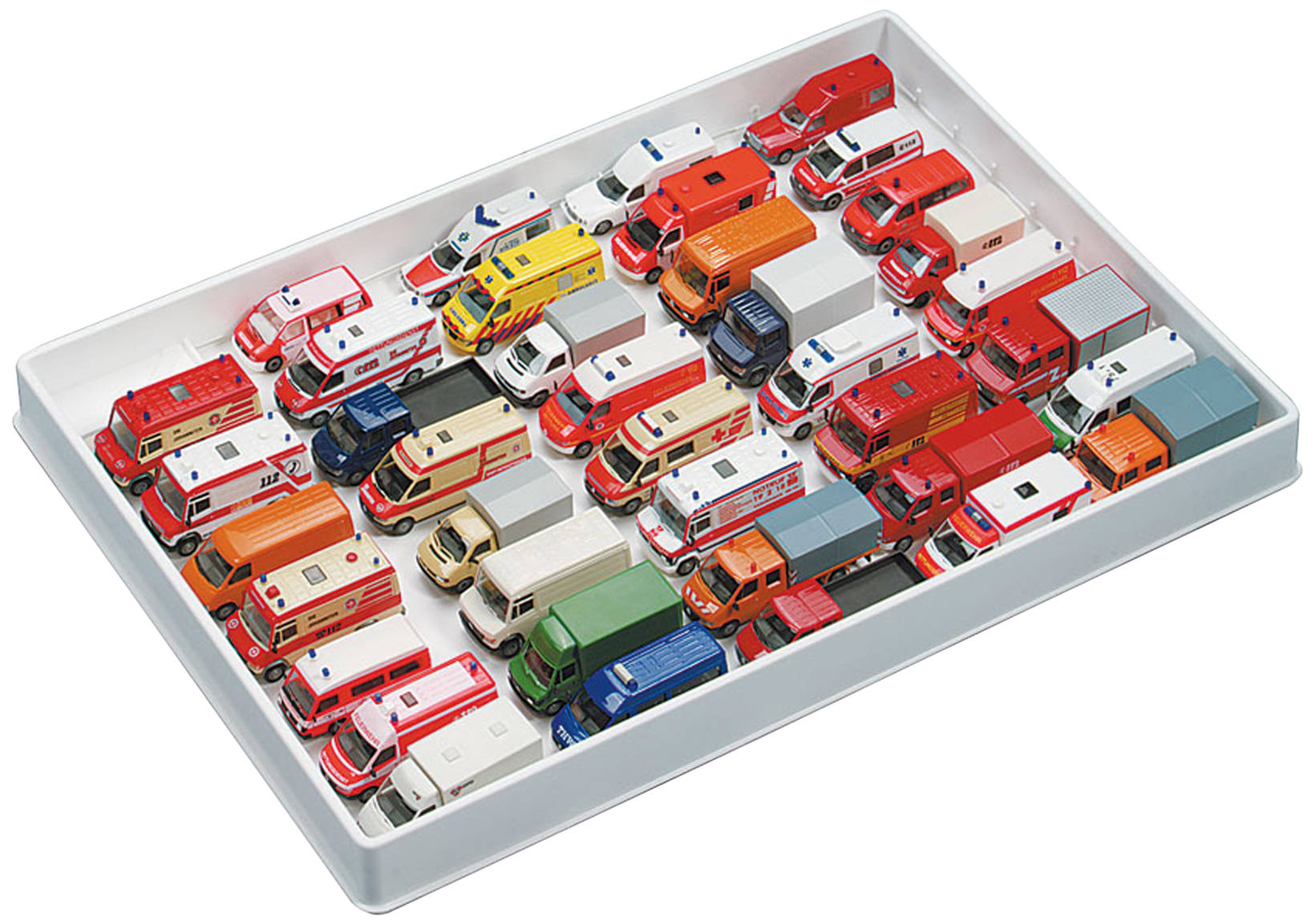 Car model display unit for transporters etc.