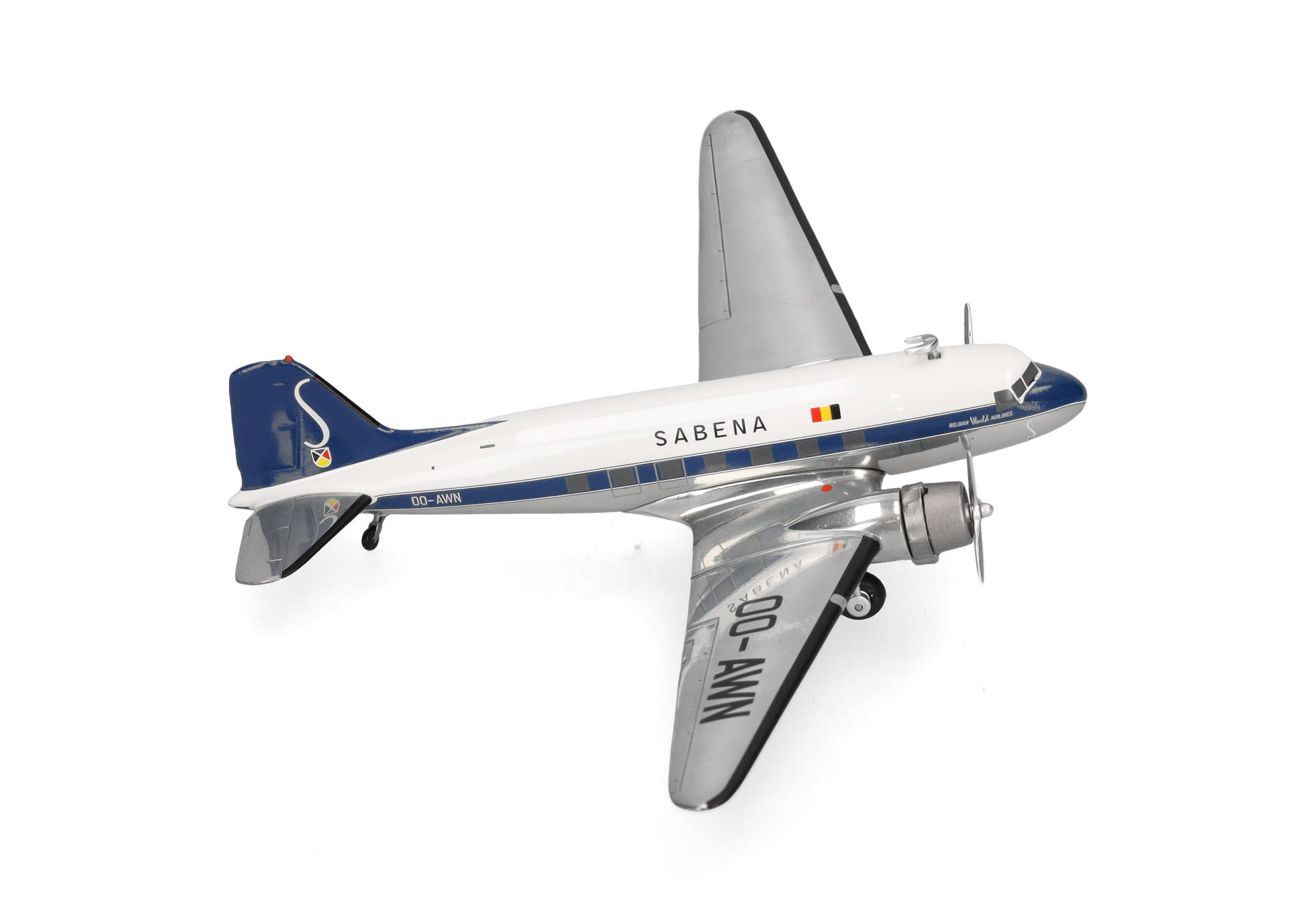 Sabena Douglas DC-3, OO-AWN