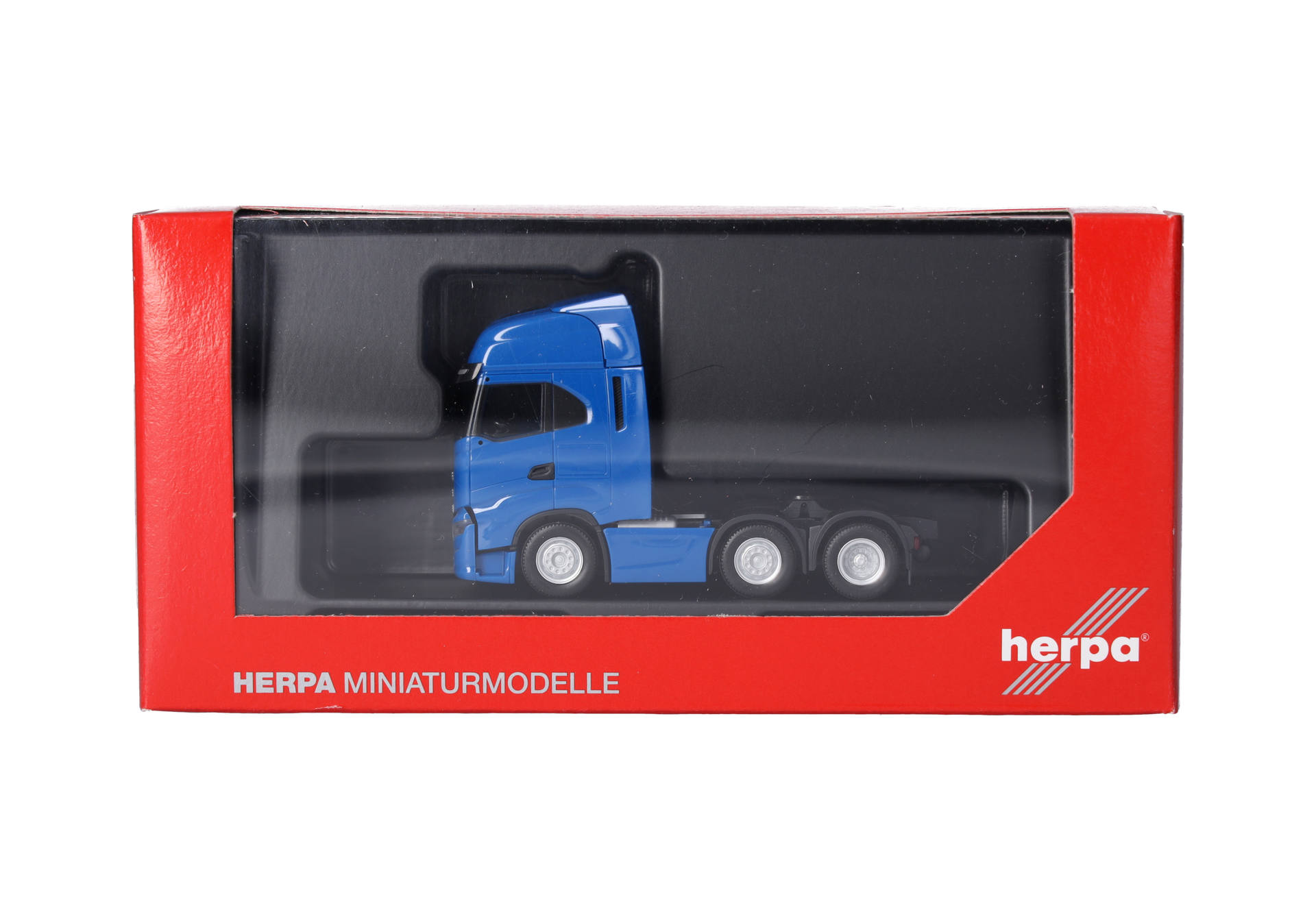 Iveco S-Way Zugmaschine 3achs (6x2), verkehrsblau