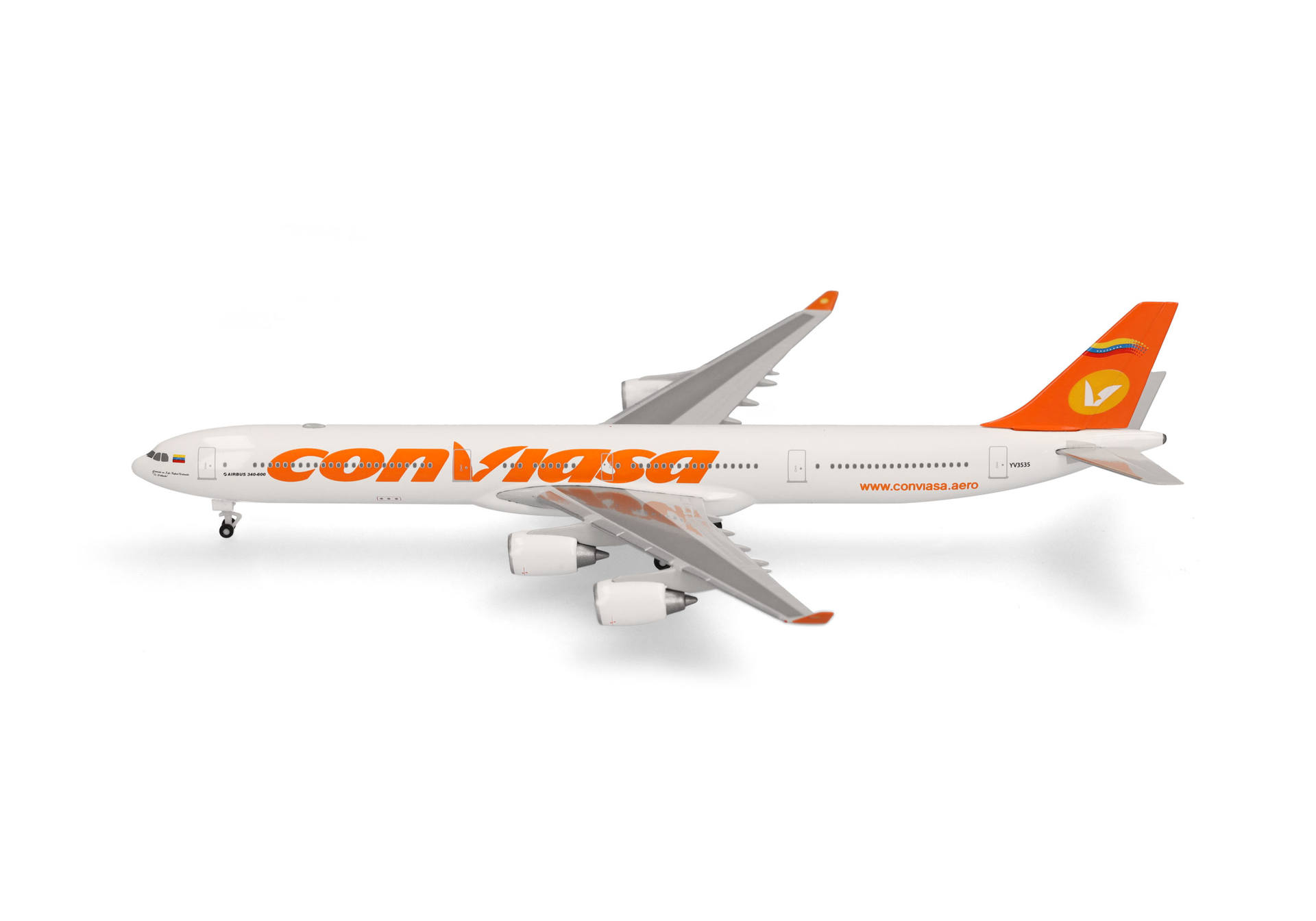 Conviasa Airbus A340-600 – YV3535