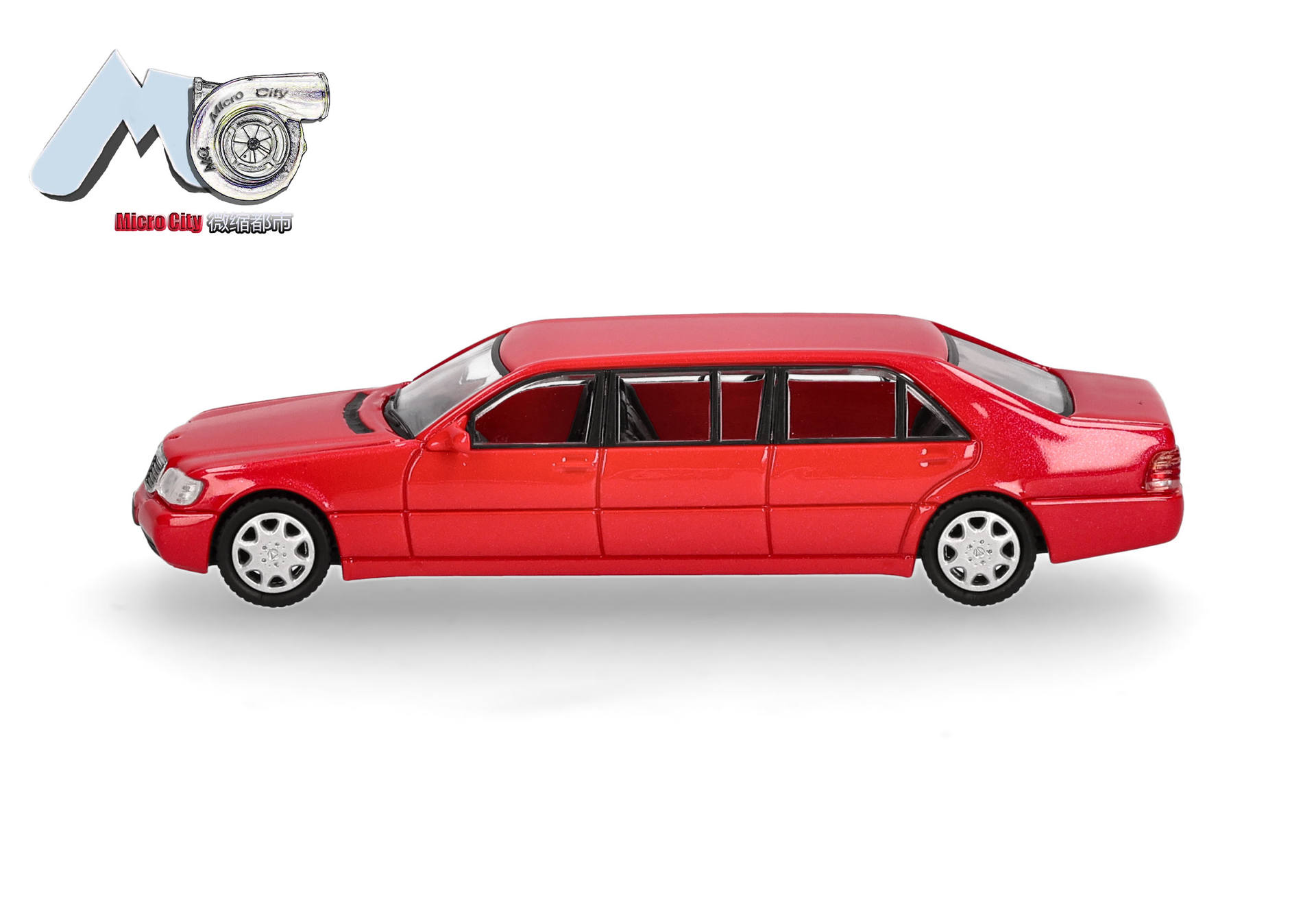MicroCity: Mercedes-Benz S600 Pullman, red