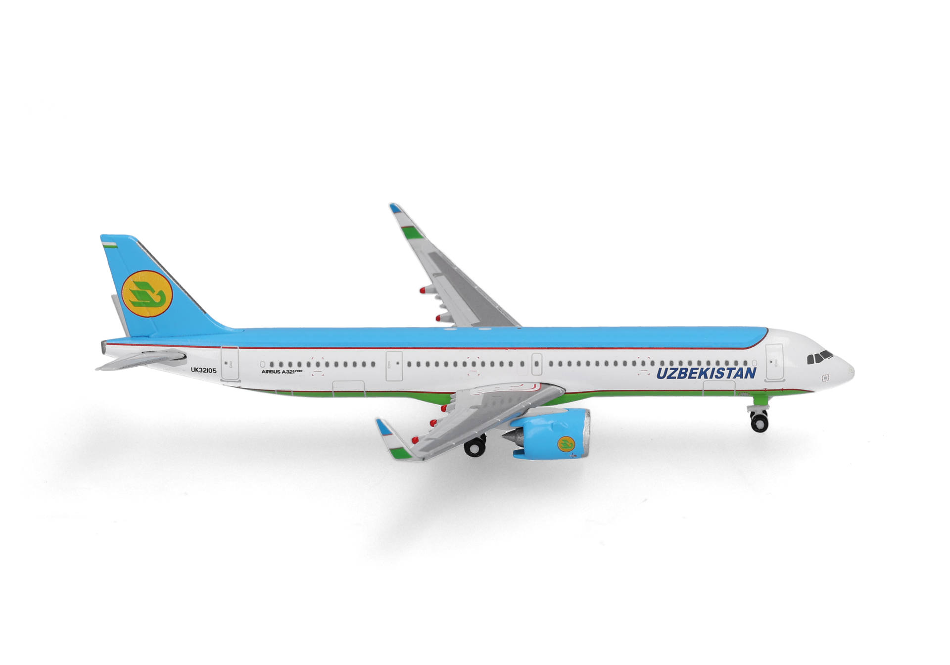 airplane, aircraft, jet, twin-engine, airliner, airplane, toy, model, Uzbekistan, colored-economy