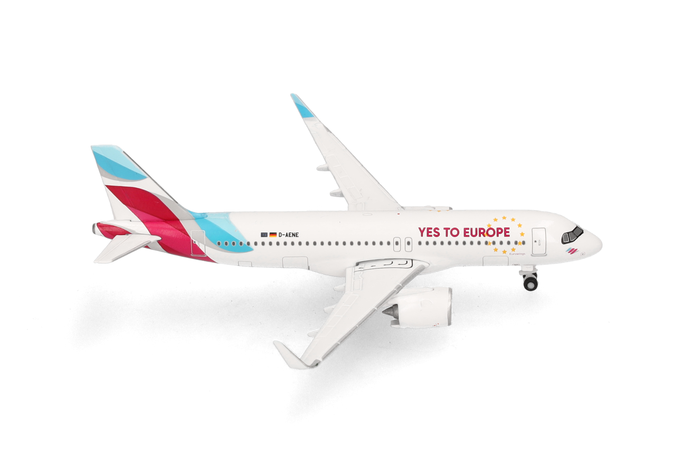 Eurowings Airbus A320neo "Yes to Europe" – D-AENE