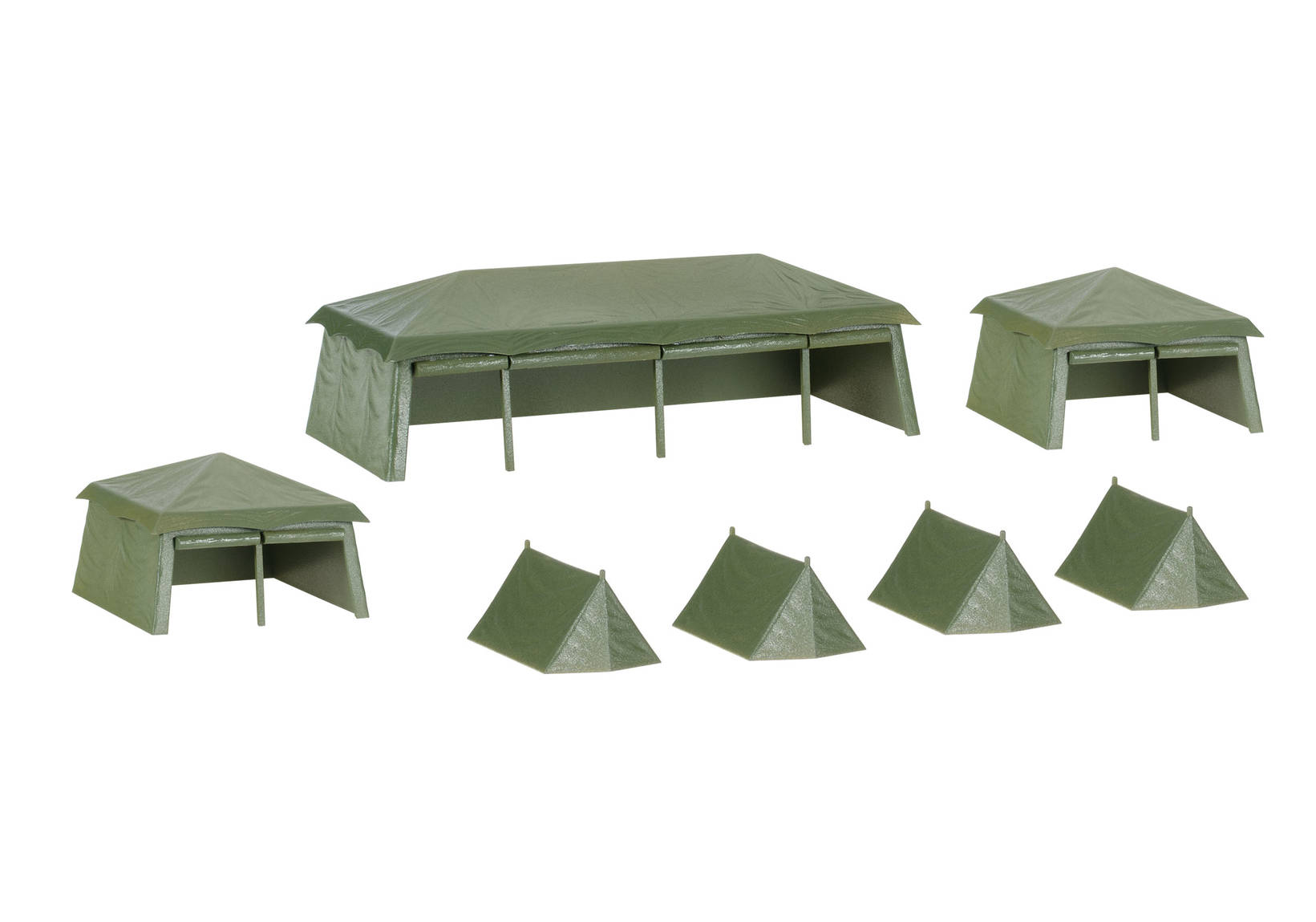 Herpa Military: Bausatz Zelte (7 Stück)