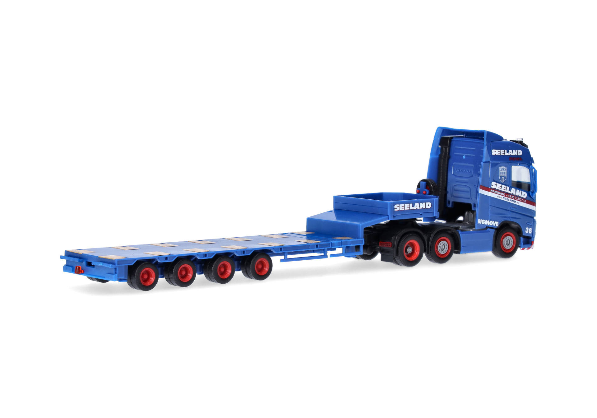 Volvo FH GL 2020 6x2 Semitieflade-Sattelzug "Seeland"