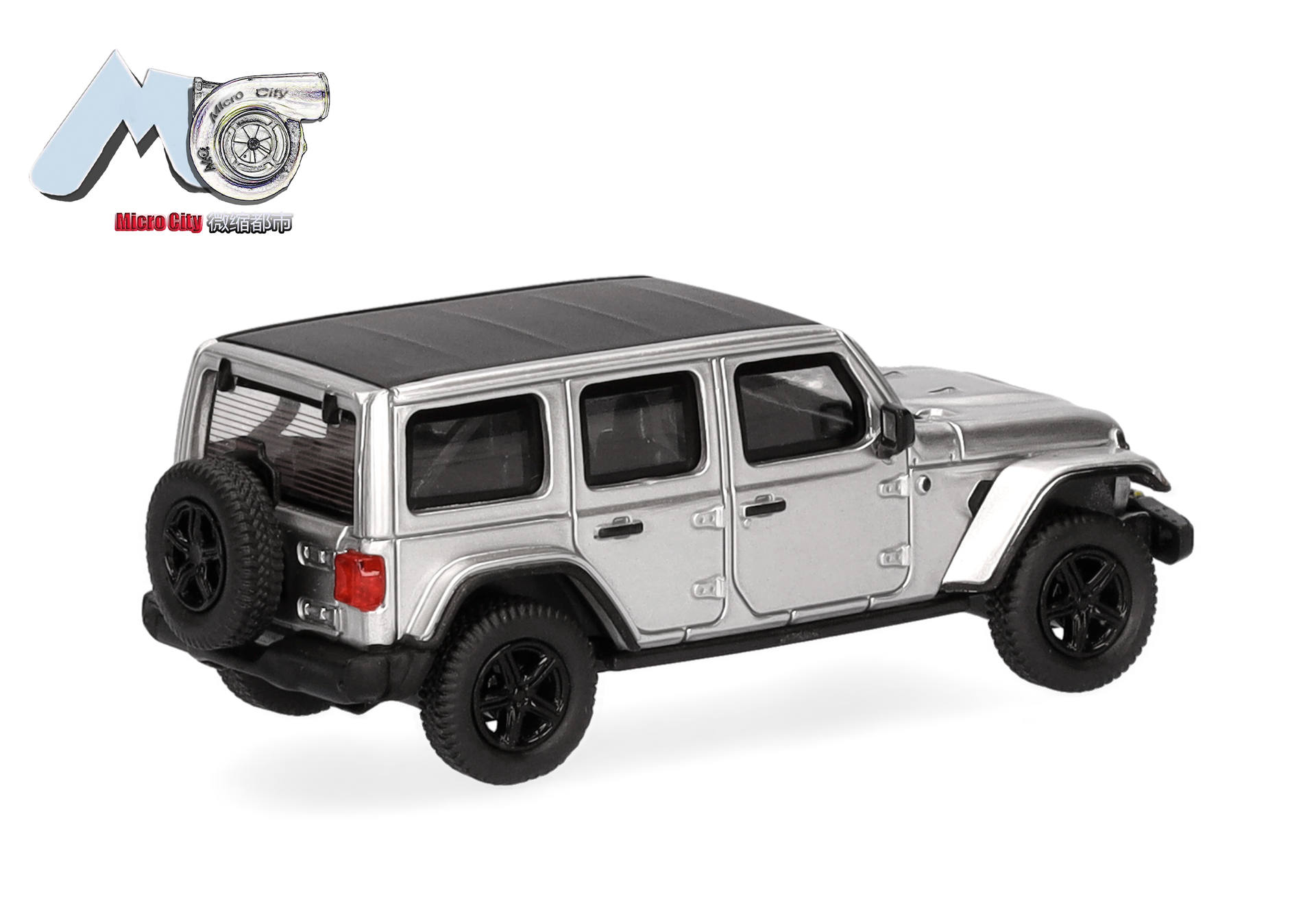 MicroCity: Jeep Wrangler, silver (2017)