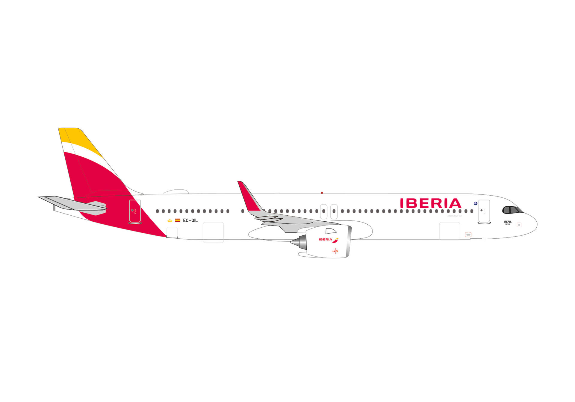 Iberia Airbus A321XLR - EC-OIL "1927-1939"