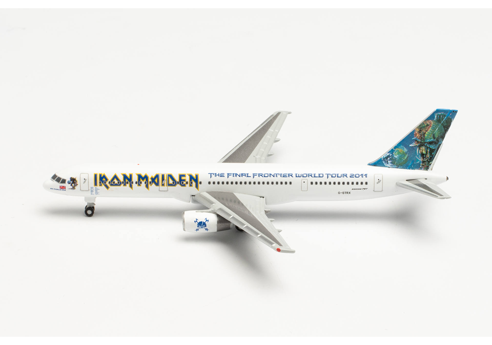 Iron Maiden (Astraeus) Boeing 757-200 “Ed Force One” - The Final Frontier World Tour 2011 – G-STRX