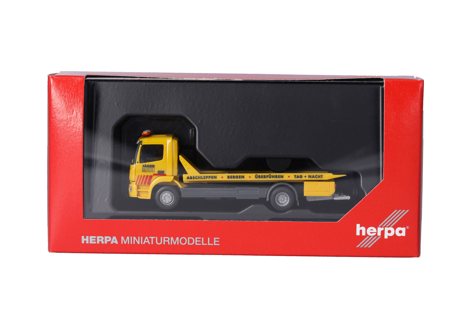 Mercedes-Benz Atego 13 Plateau-Abschlepp-LKW "Jäger" 