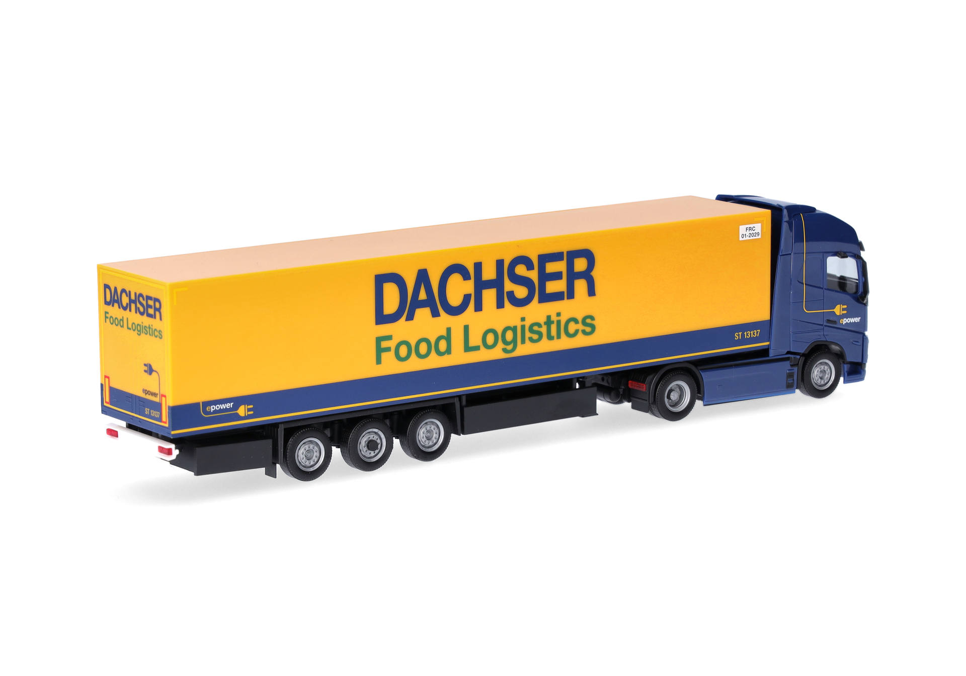 Volvo FH GL XL 2020 Electric Kühlkoffer-Sattelzug "Dachser Food Logistics"