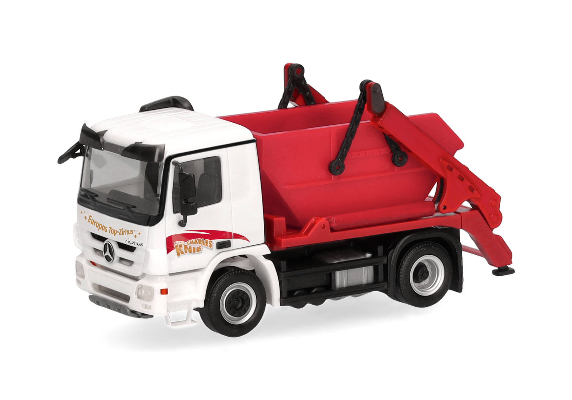 Mercedes-Benz Actros M 08 skip loader AK12 "Circus Charles Knie"