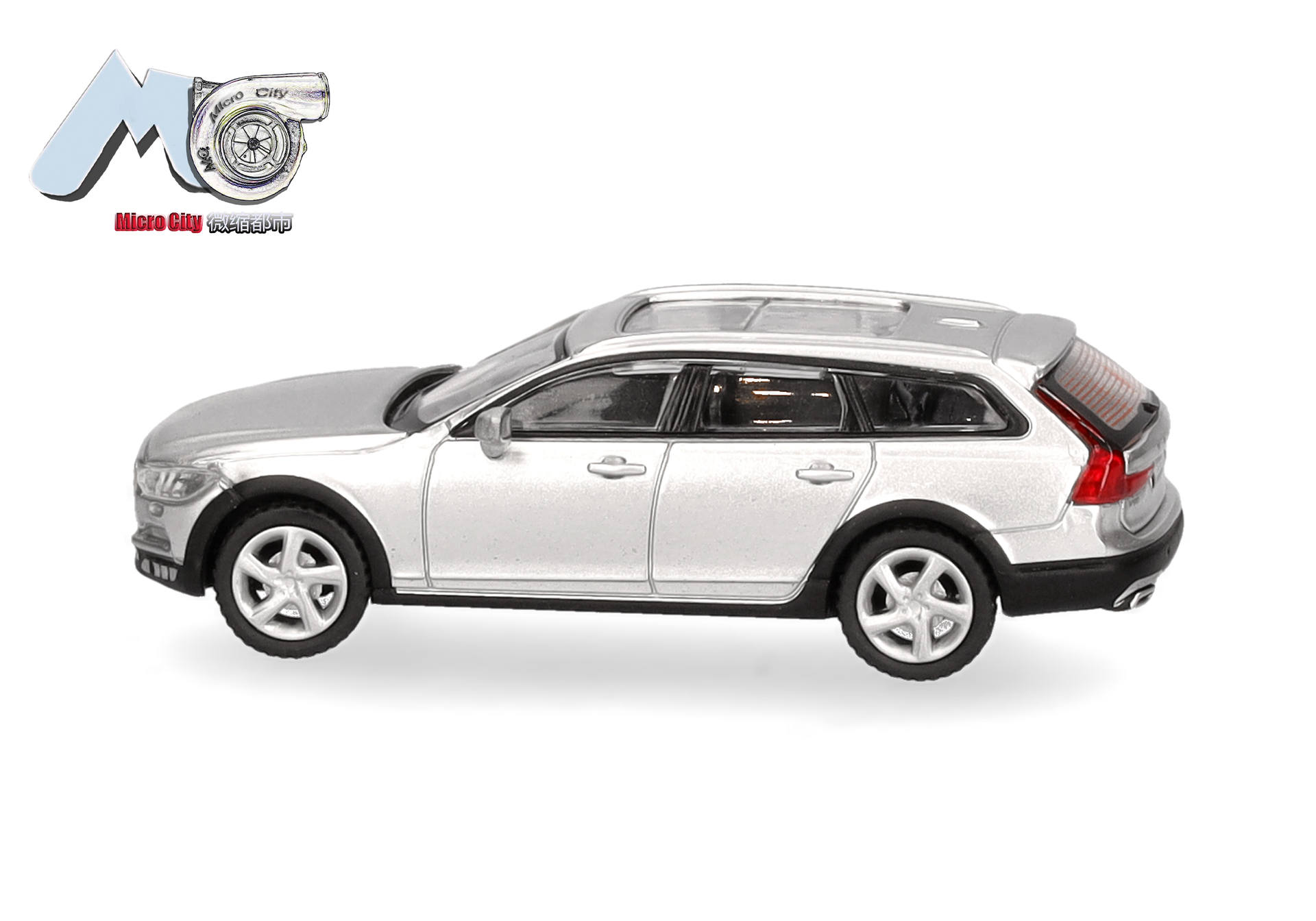 MicroCity: Volvo V90, silver (2017)
