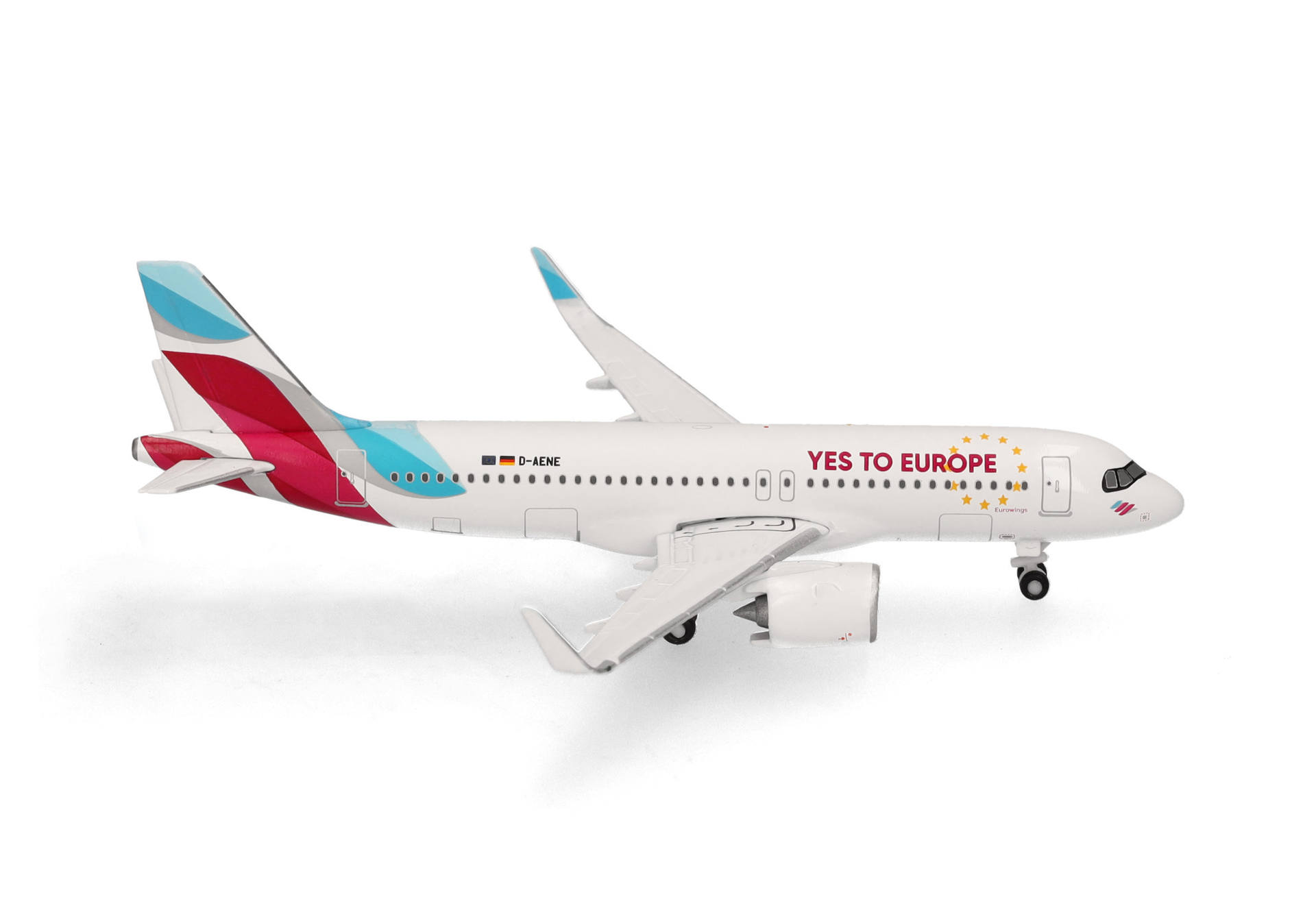 Eurowings Airbus A320neo "Yes to Europe" – D-AENE