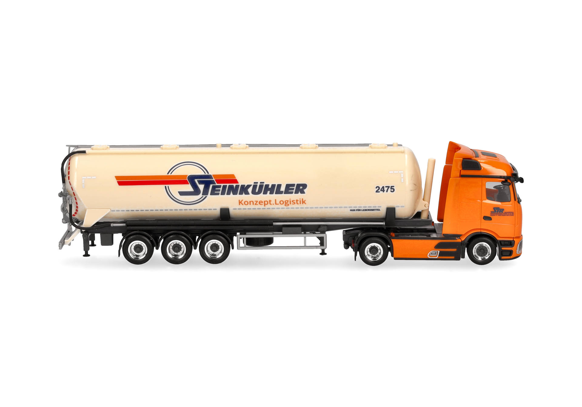 Mercedes-Benz Actros Procabin Streamspace bulk semitrailer "Steinkühler"