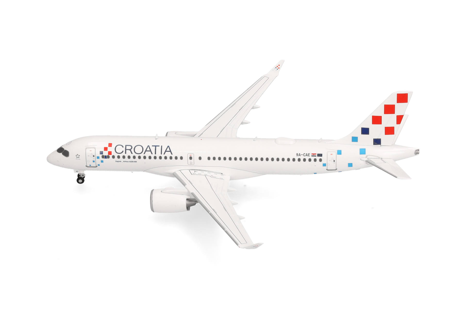 Croatia Airlines Airbus A220-300 – 9A-CAE