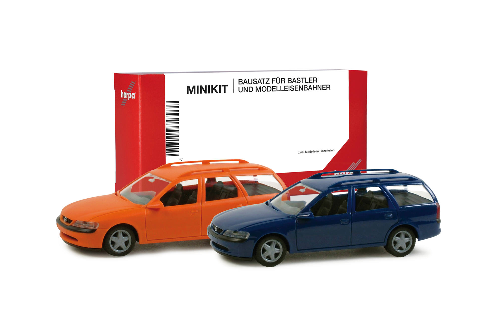 toy car, diecast model, station wagon, orange color, blue color
