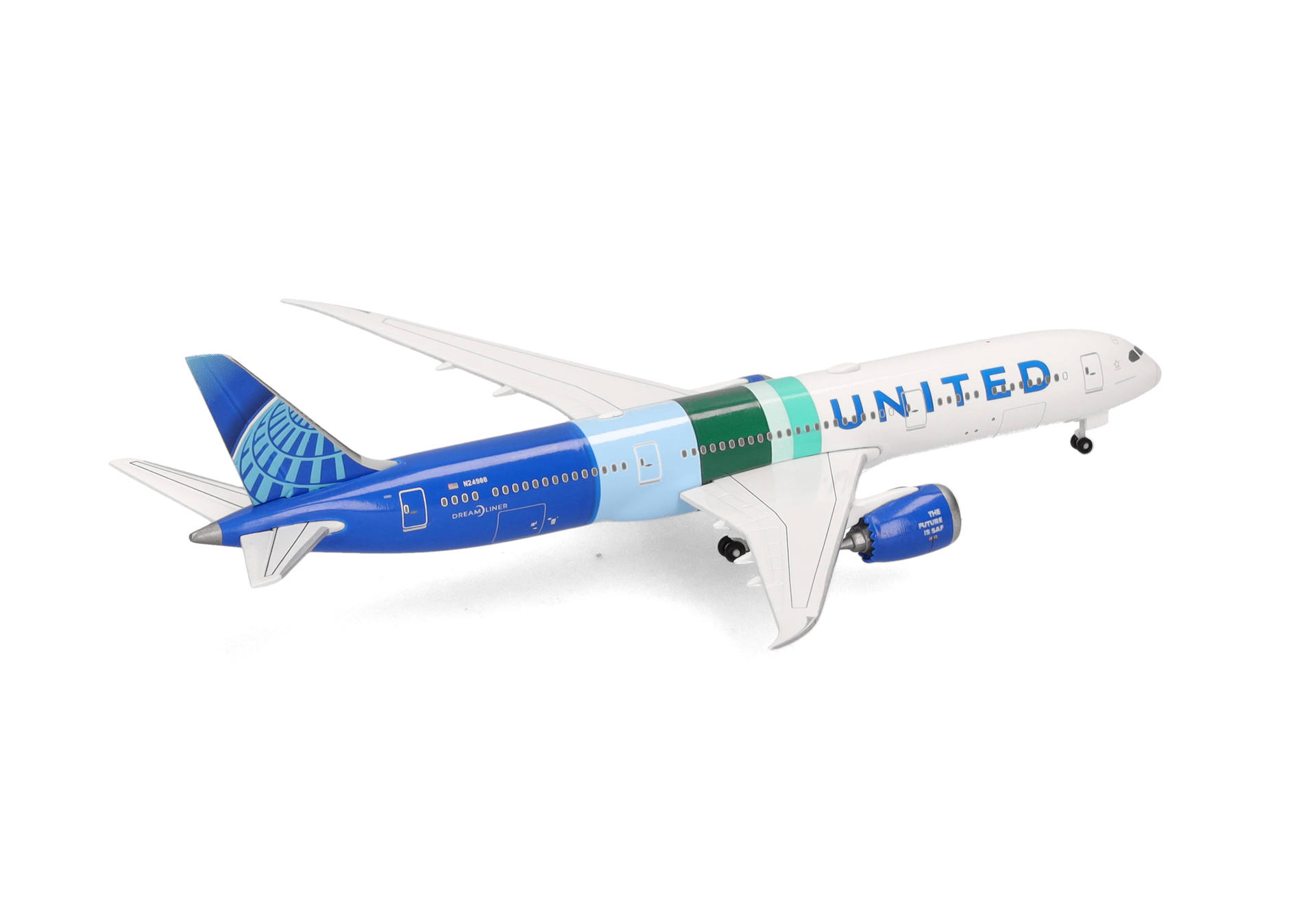 United Airlines Boeing 787-9 Dreamliner "The Future is SAF" - N24988