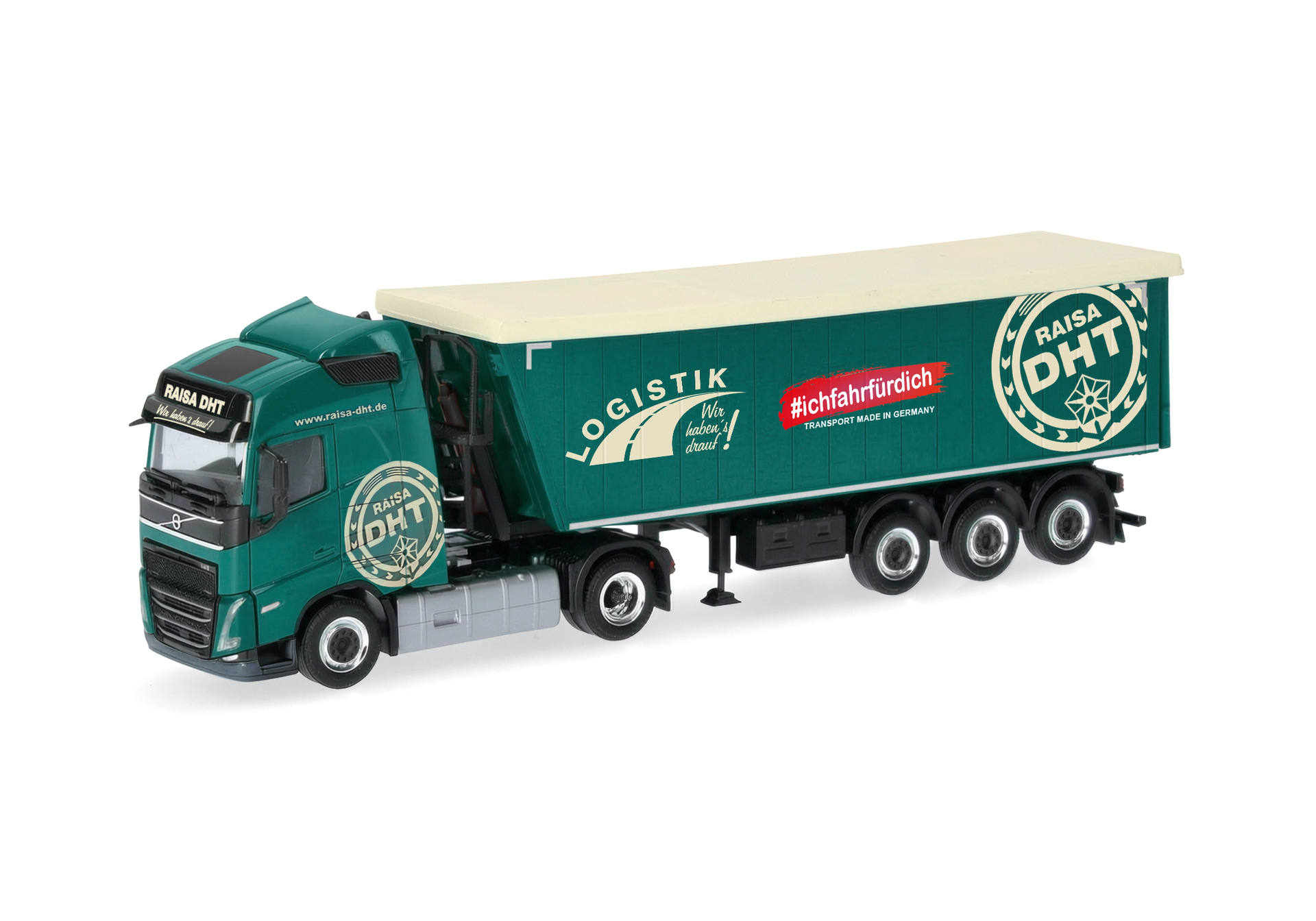 toy, truck, trailer, logistics, green