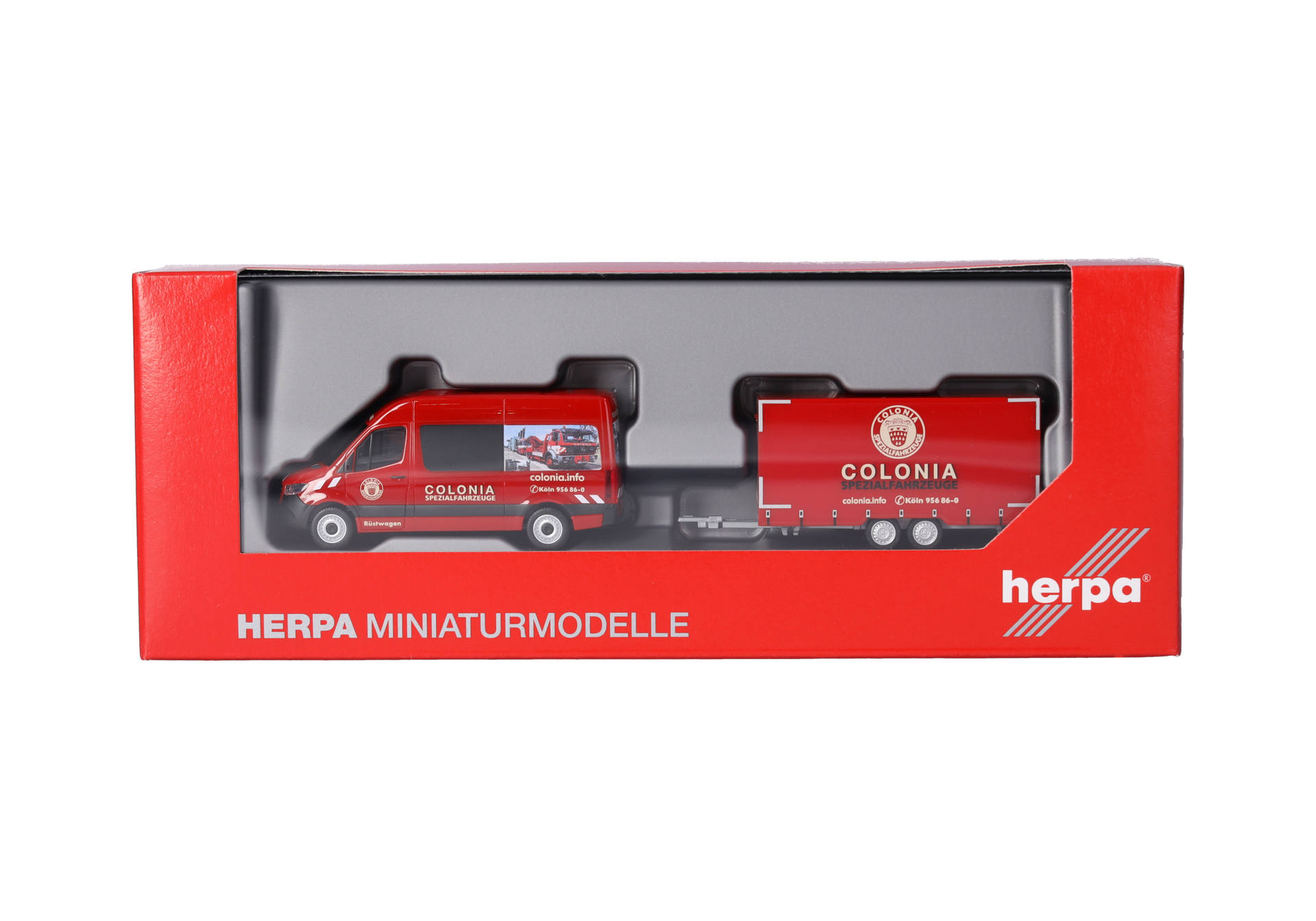 Mercedes-Benz Sprinter '18 Halbbus Hochdach mit Tandemhänger "Colonia"