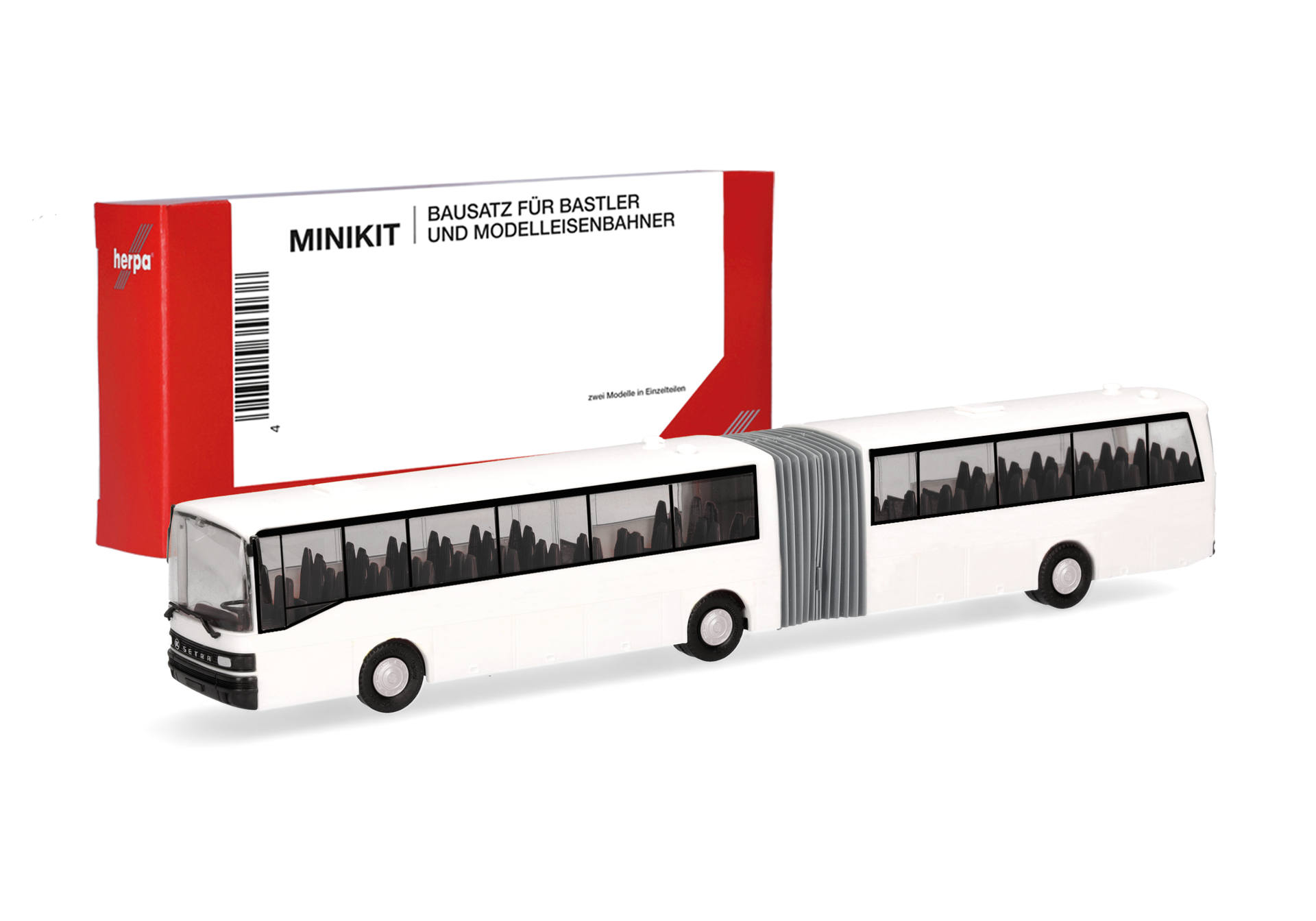 Herpa MiniKit: Setra 221 UL, white (1 piece)