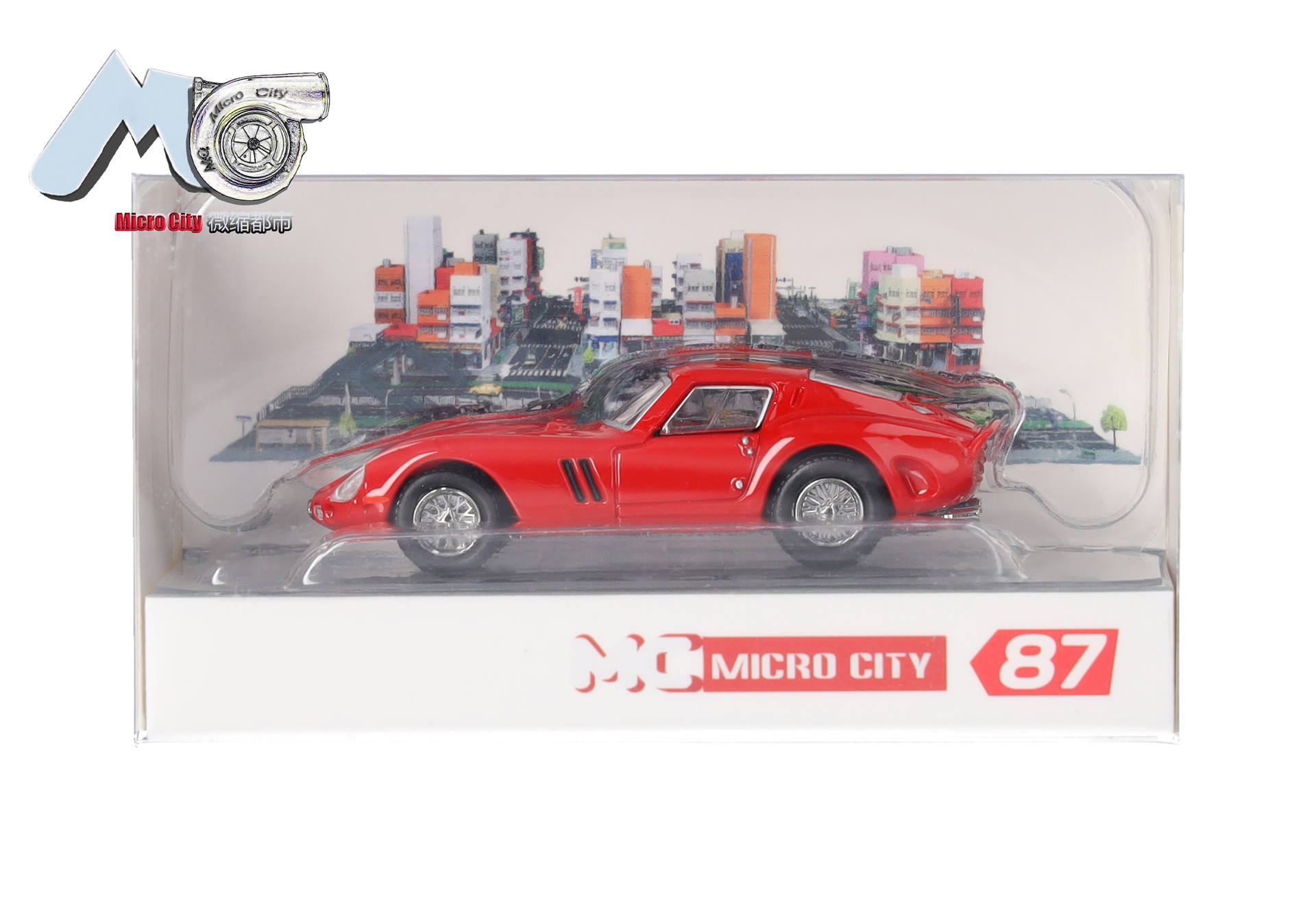 rot auto, Modellauto, Diecast, Sportwagen, 87