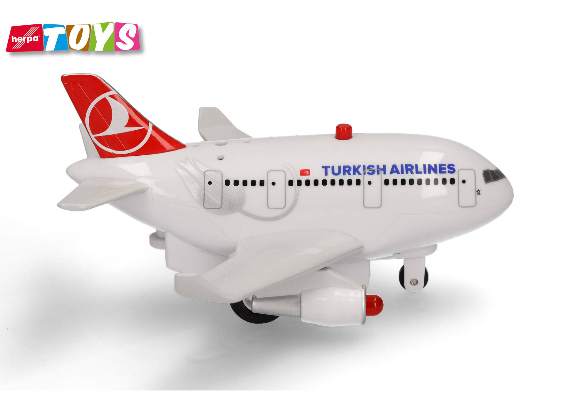 Herpa Toys: Turkish Airlines Pullback Aviation Toy