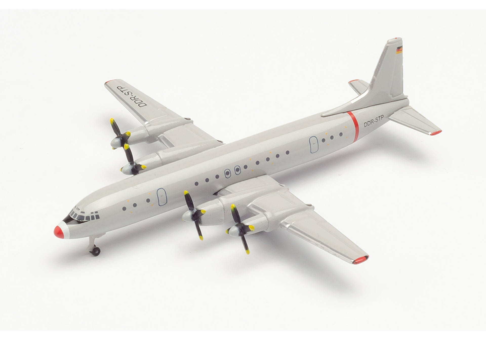 Interflug Technische Prüfung - Flugsicherung Ilyushin IL-18 "Graue Maus"