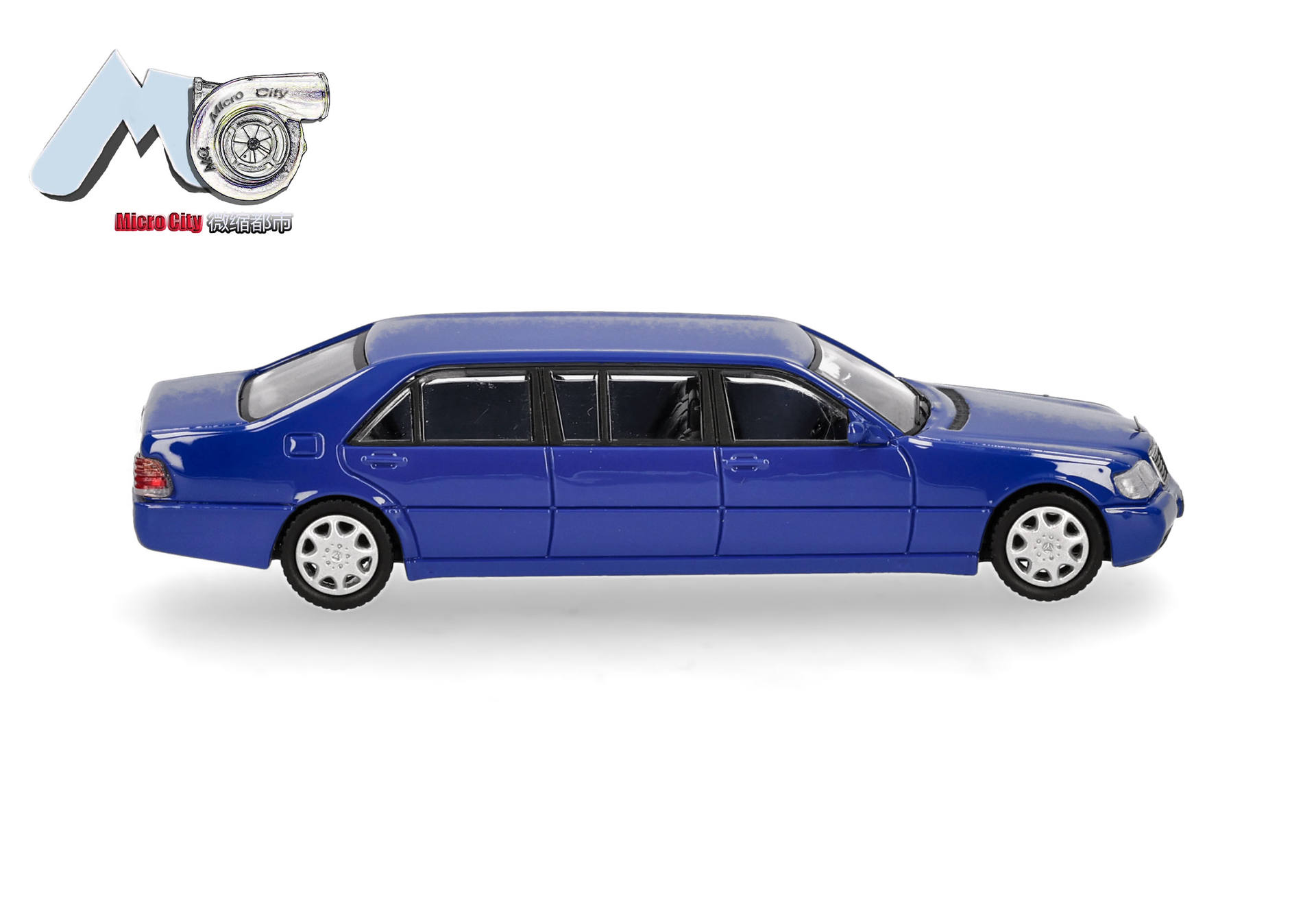 MicroCity: Mercedes-Benz S600 Pullman, blue