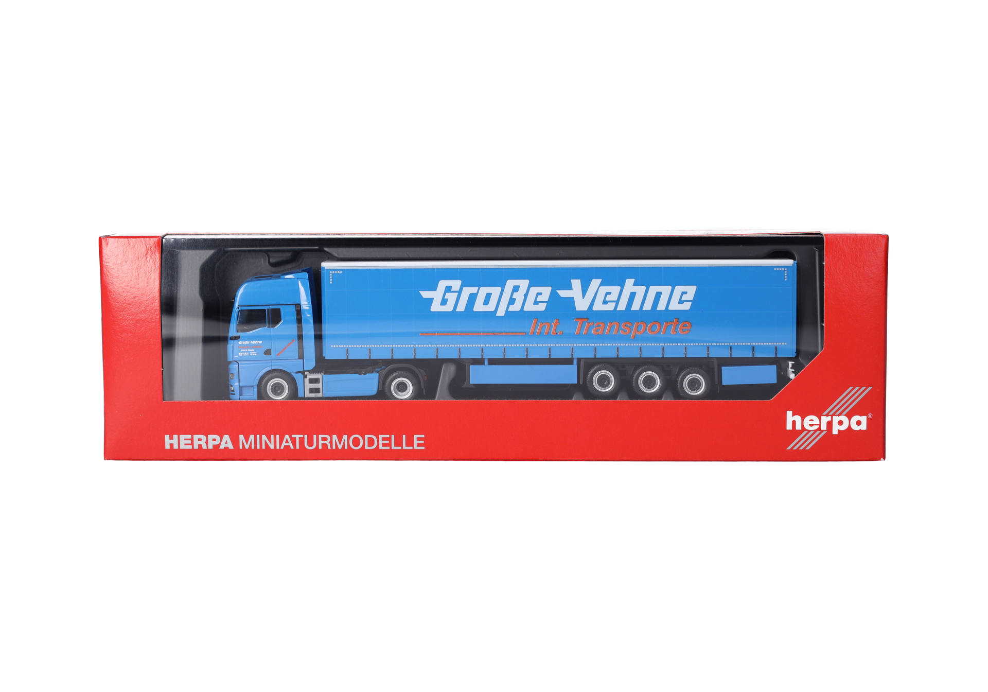 MAN TGX GX Gardinenplanen-Sattelzug "Große-Vehne"