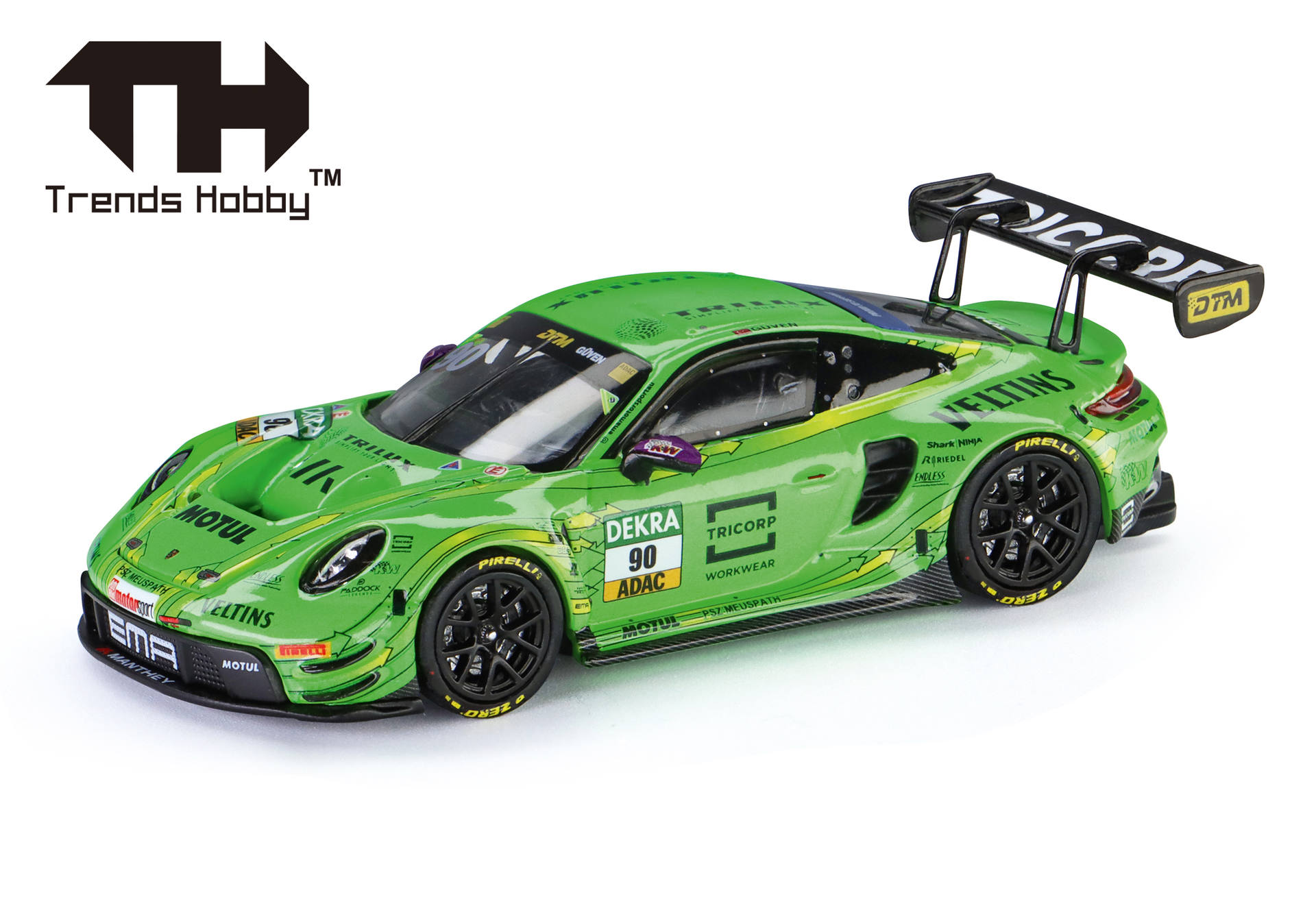 rc car, green car, diecast, race car, spoiler