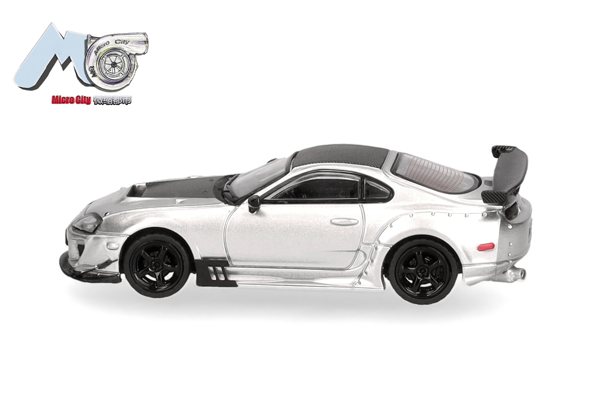 MicroCity: Toyota Supra, silver (1993-2002)