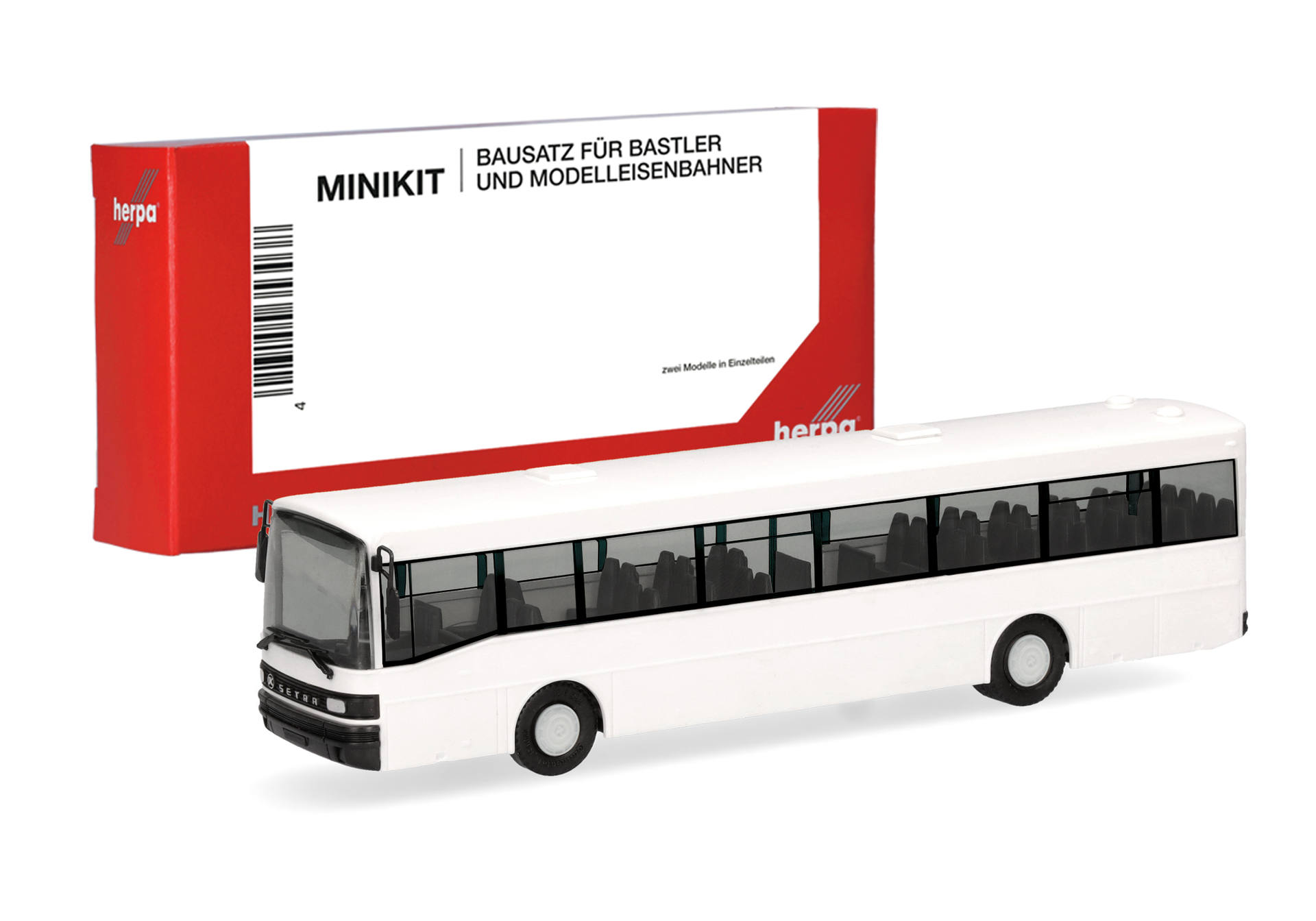 Herpa MiniKit: Setra 215 SL, white (1 piece)