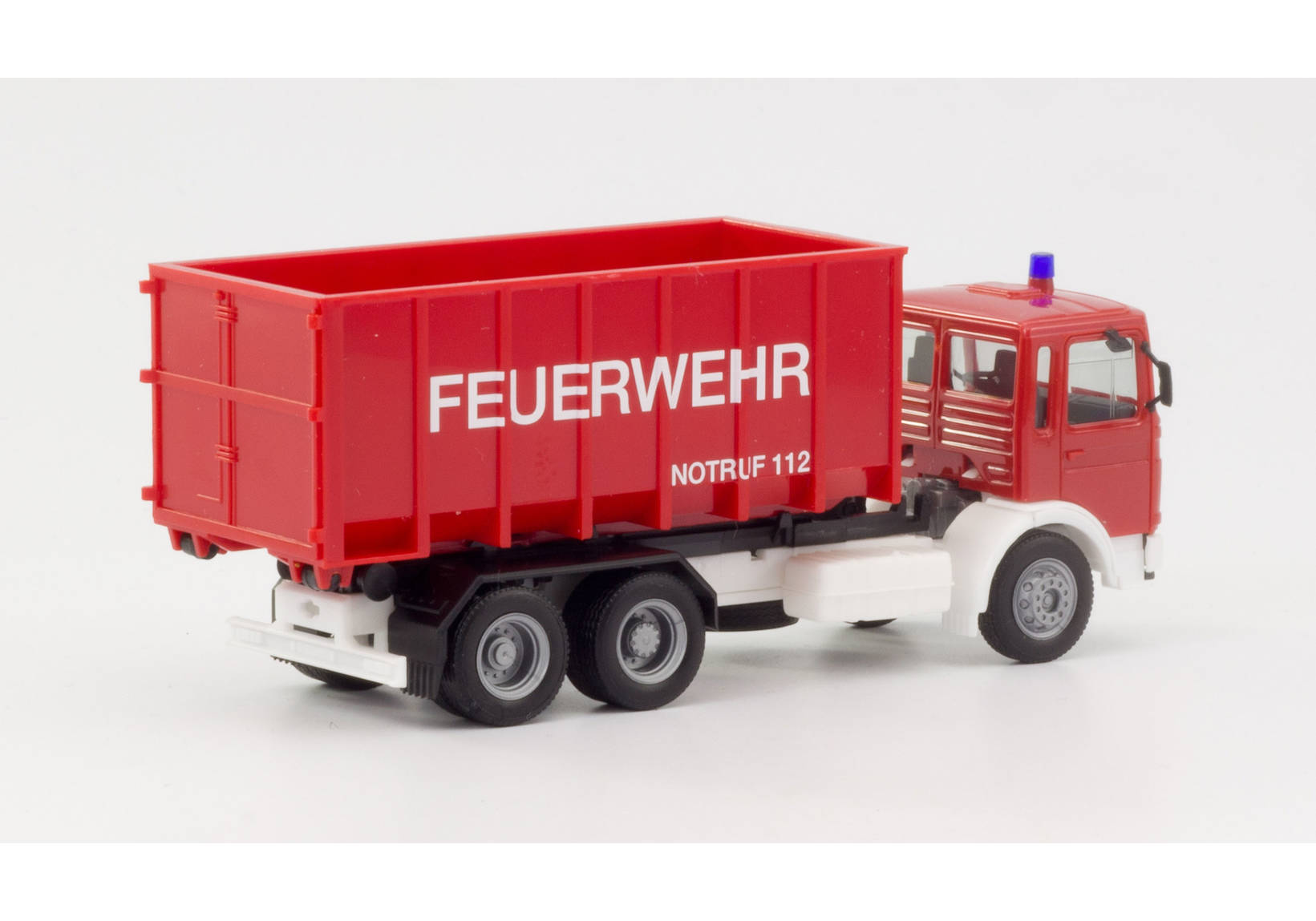 MAN F8 Abrollcontainer-LKW "Feuerwehr"