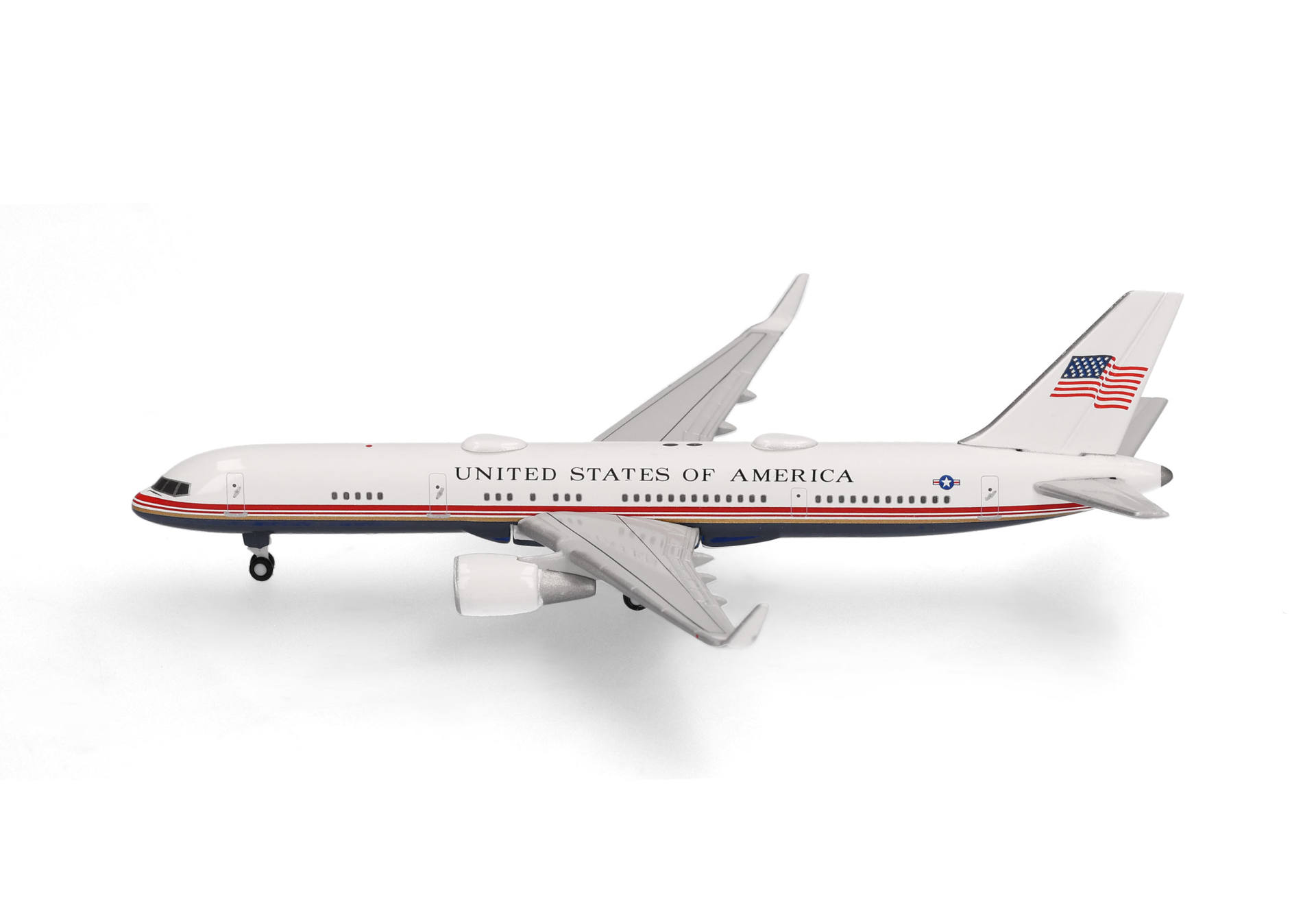 airplane, model airplane, white aircraft, United States, airliner