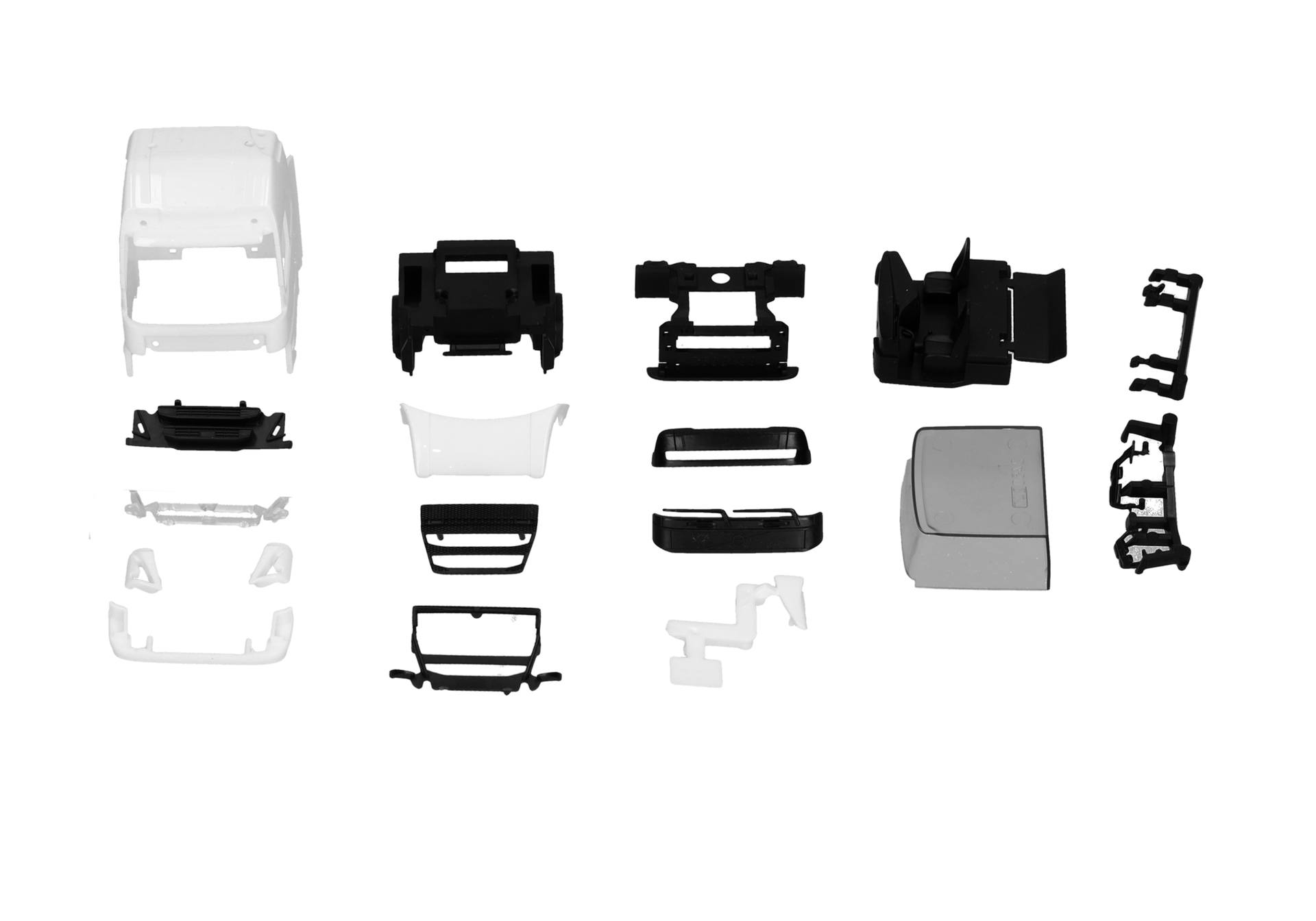 vehicle, car parts, model kit, body shell, assembly pieces