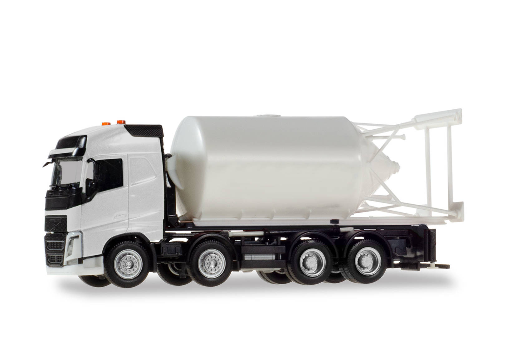 Herpa Minikit: Volvo FH Gl. Silosteller-LKW 4-achs, weiß