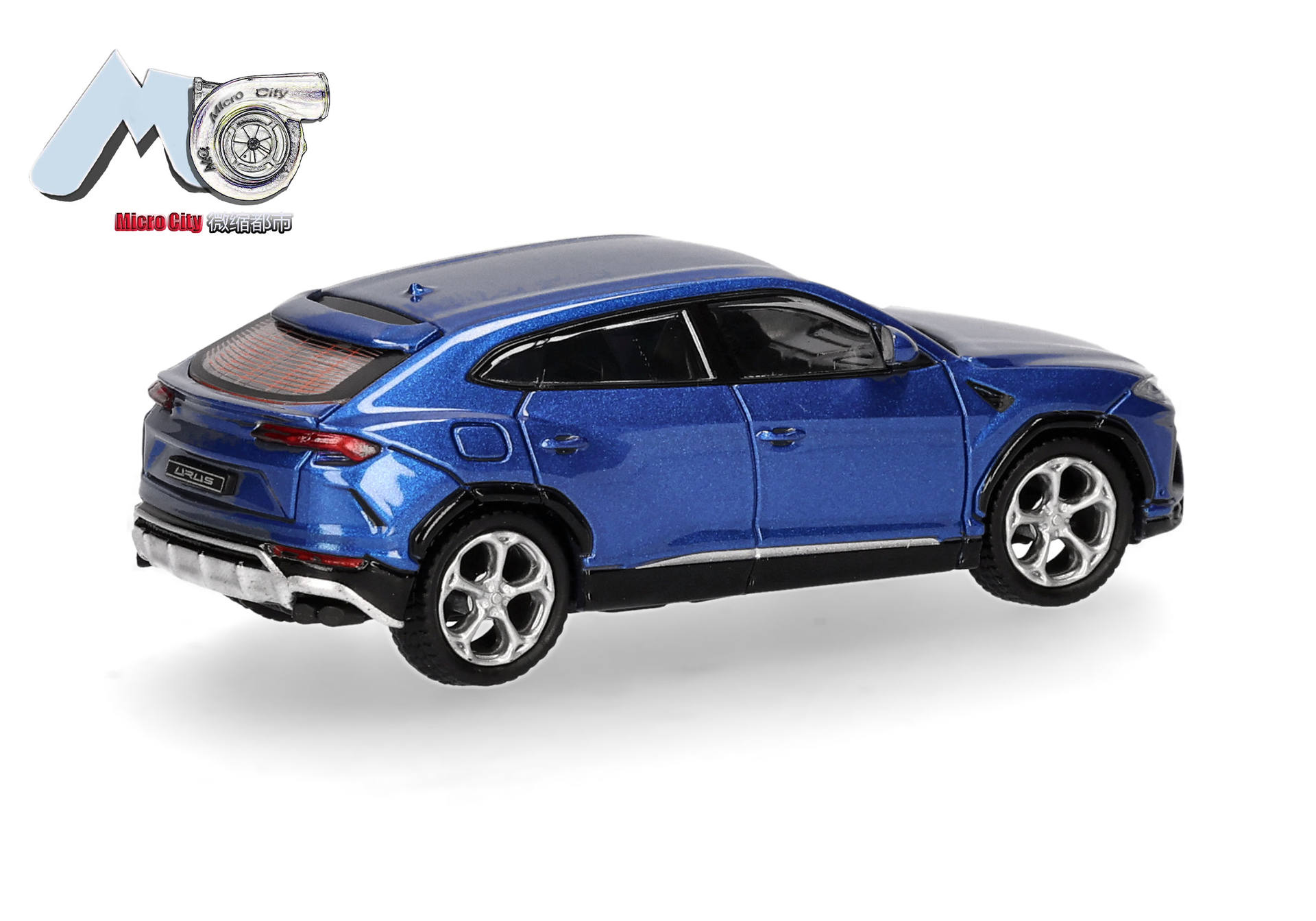 MicroCity: Lamborghini Urus, blue