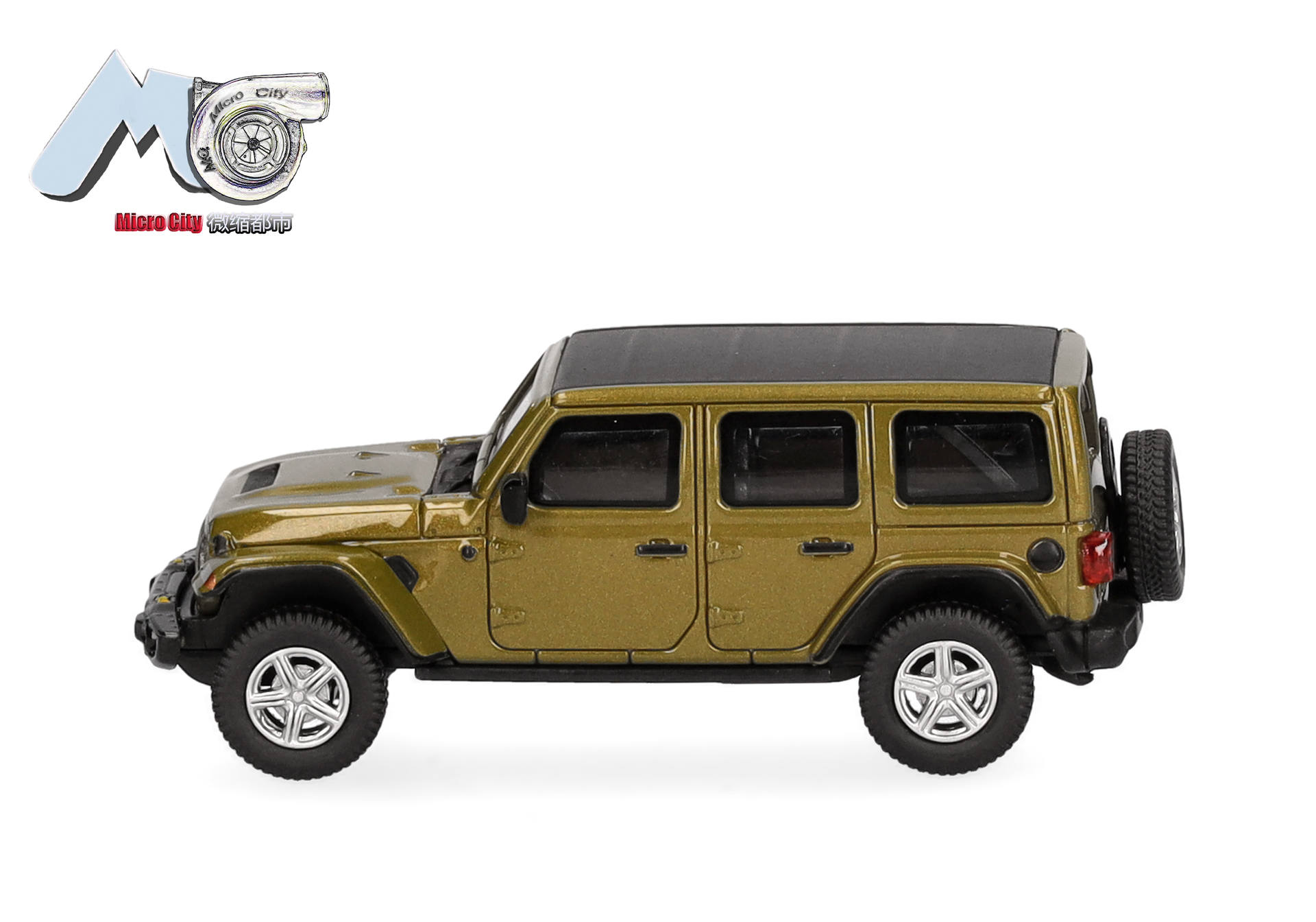 MicroCity: Jeep Wrangler, green (2017)