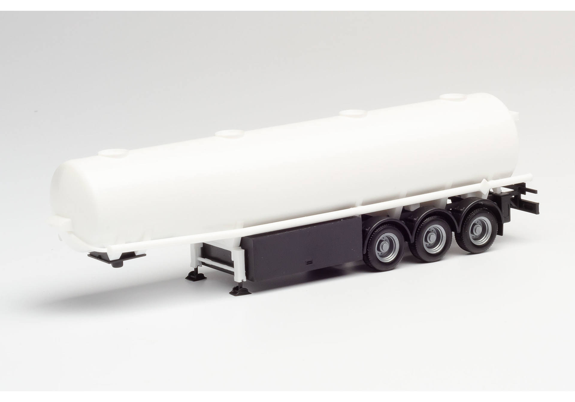 tank trailer undecorated, white